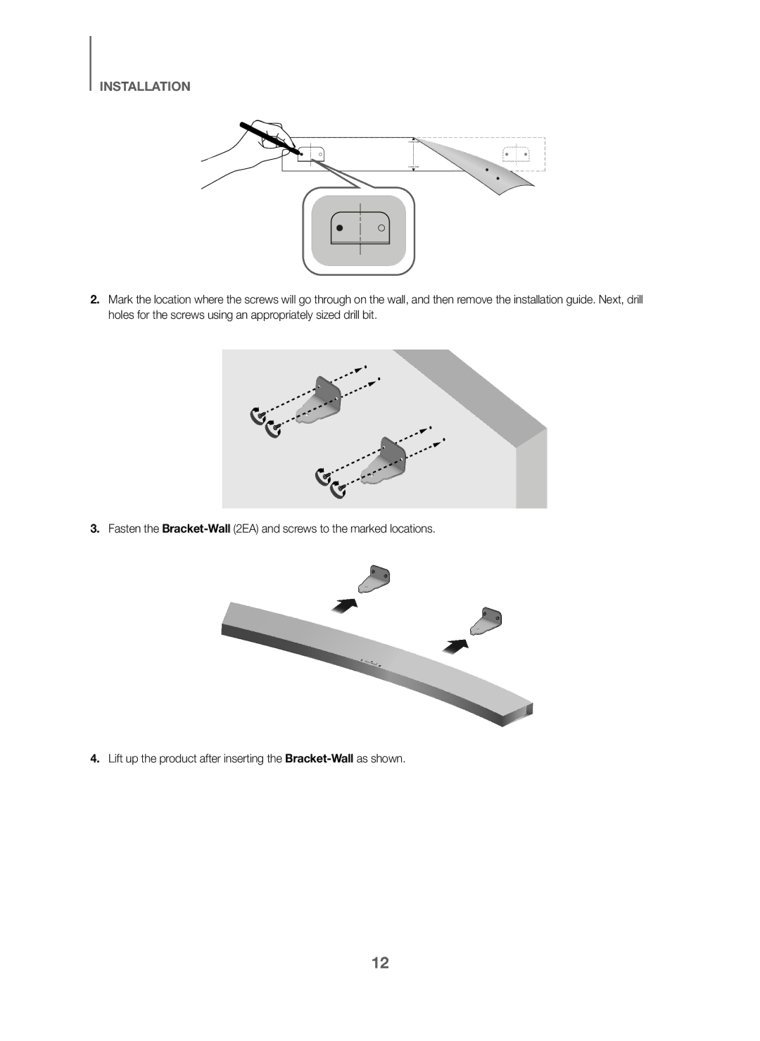 Samsung HW-J6001/TK, HW-J6001/EN, HW-J6001/ZF manual Center Line 