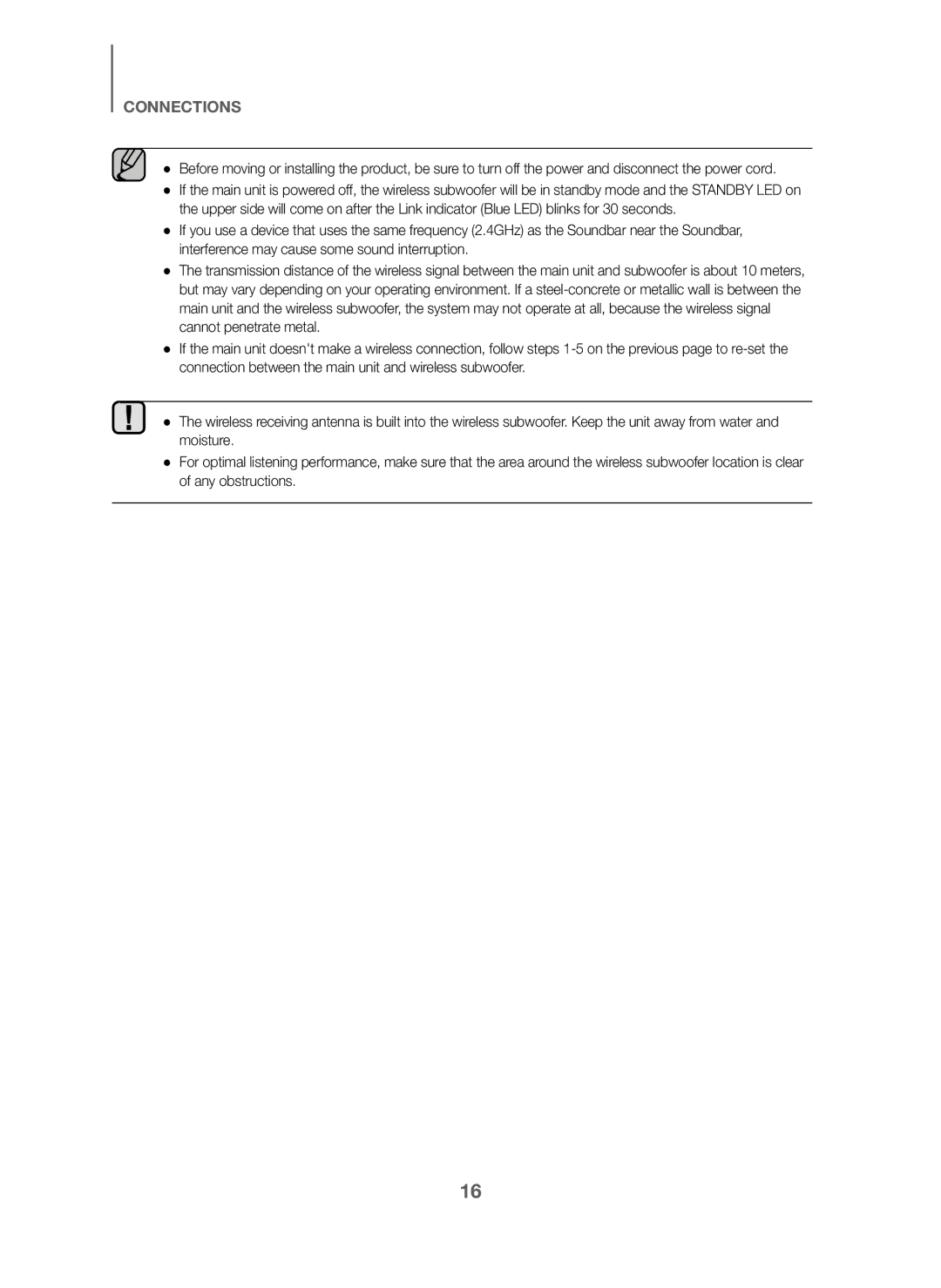 Samsung HW-J6001/EN, HW-J6001/TK, HW-J6001/ZF manual Connections 