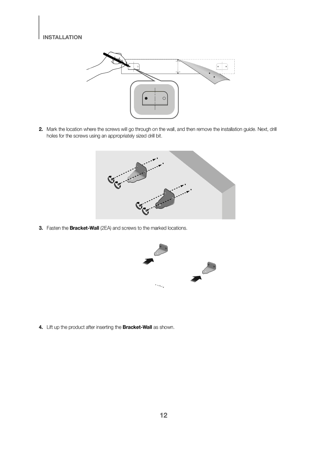 Samsung HW-J6001/XV manual Center Line 