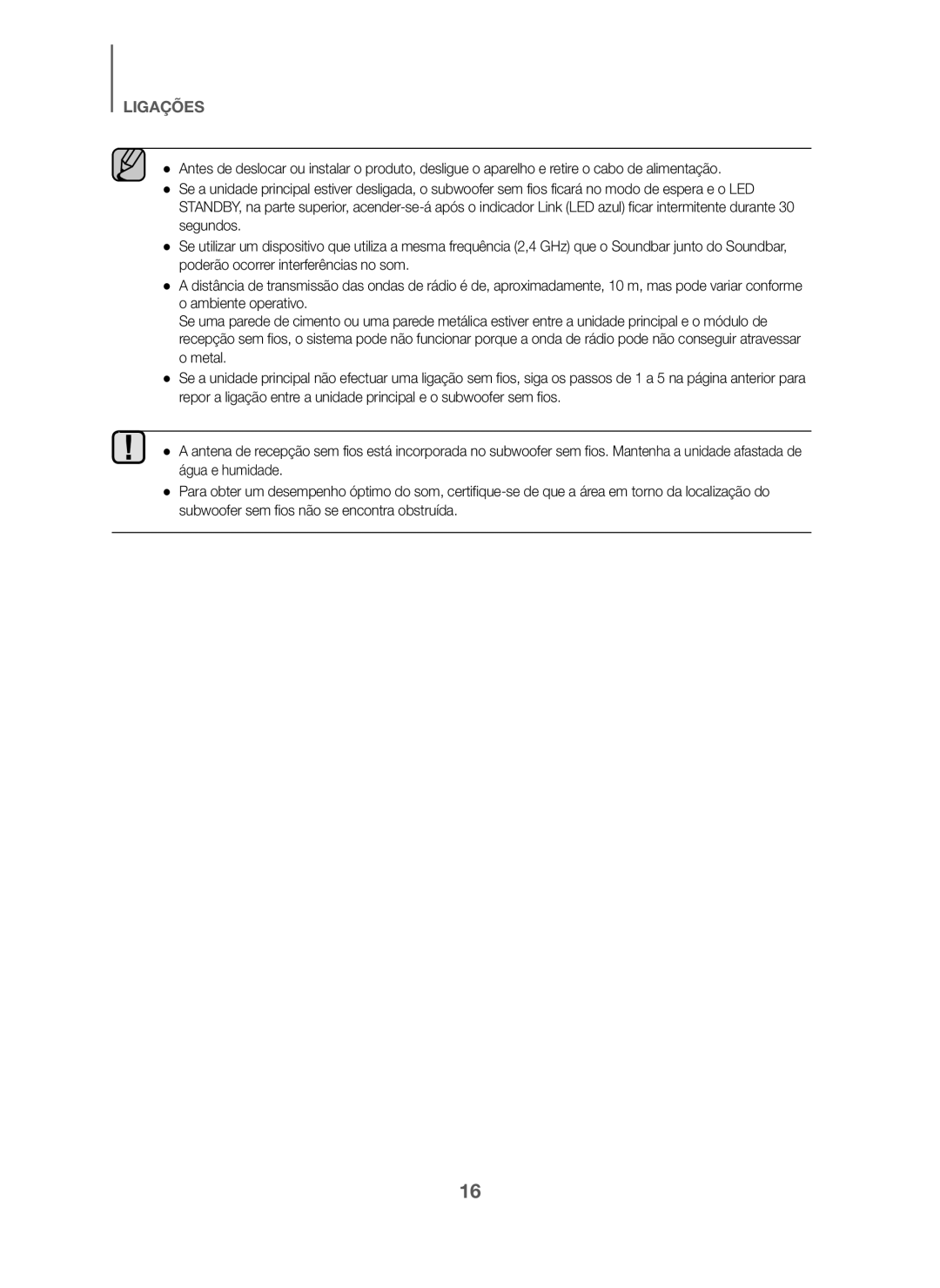 Samsung HW-J6001/ZF, HW-J6000/ZF manual Ligações 