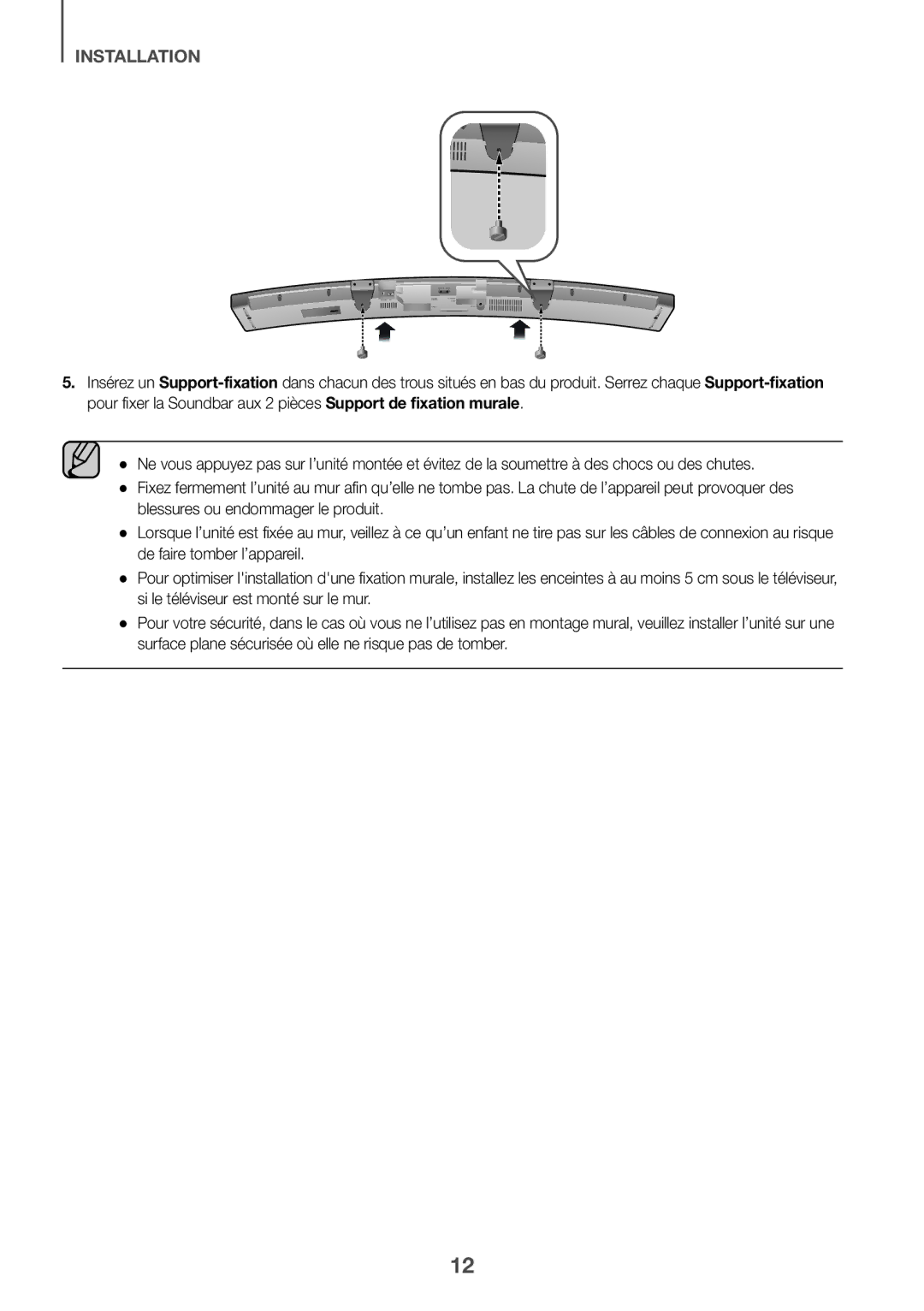 Samsung HW-J6501R/EN, HW-J6500R/EN, HW-J6501R/ZF, HW-J6501R/XN, HW-J6511R/XE, HW-J6510R/XE, HW-J6500R/XN manual Installation 