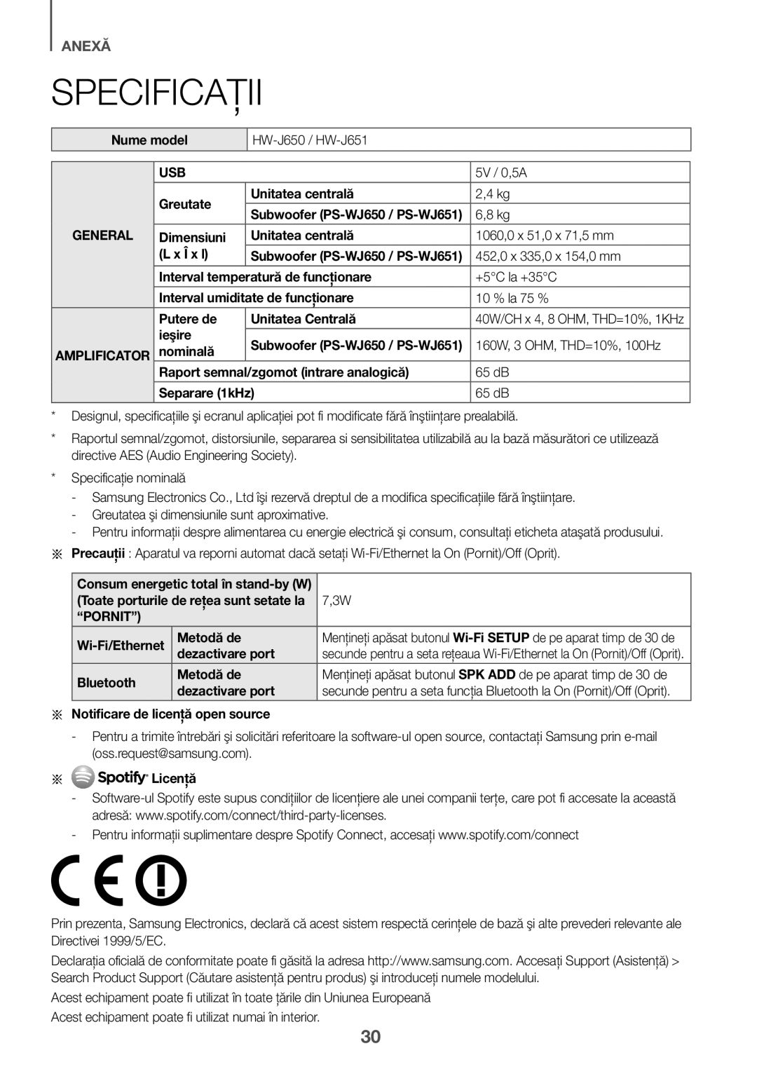 Samsung HW-J660/XE, HW-J650/EN, HW-J651/EN, HW-J651/ZF, HW-J661/XE, HW-J651/XN, HW-J650/XN manual Pornit 