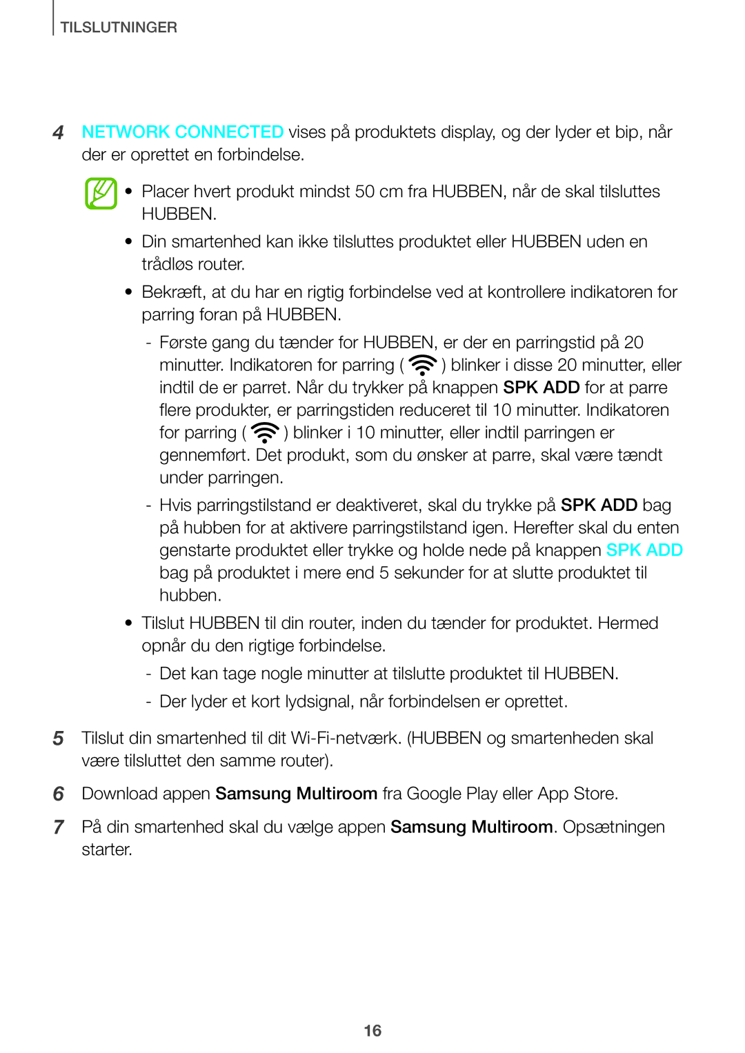 Samsung HW-J661/XE, HW-J660/XE manual Hubben 