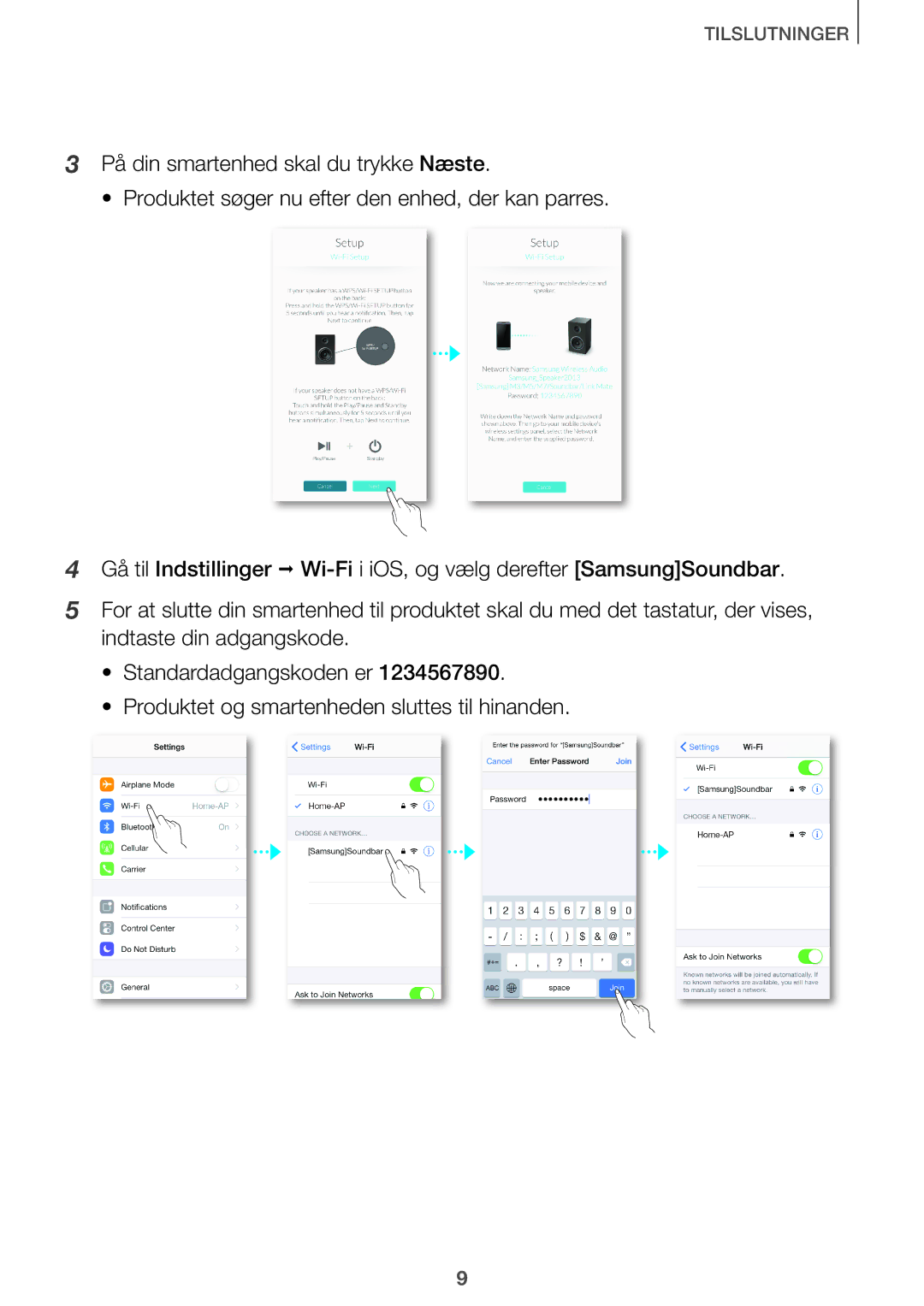 Samsung HW-J660/XE, HW-J661/XE manual Tilslutninger 