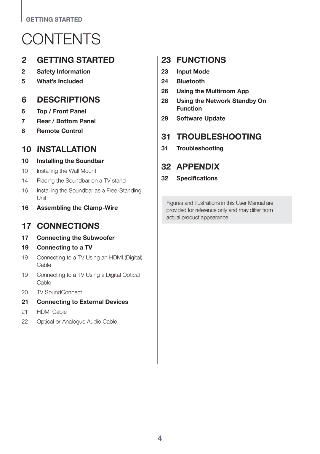 Samsung HW-J7501R/SQ manual Contents 