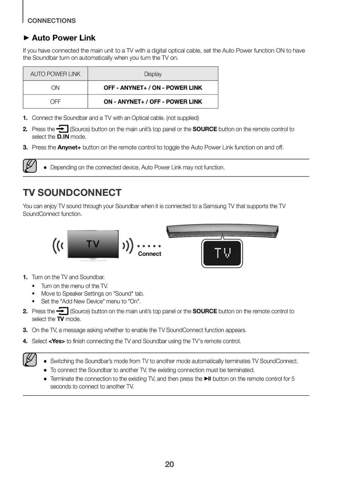 Samsung HW-J7501/XV manual TV Soundconnect, ++Auto Power Link, Display, Connect 