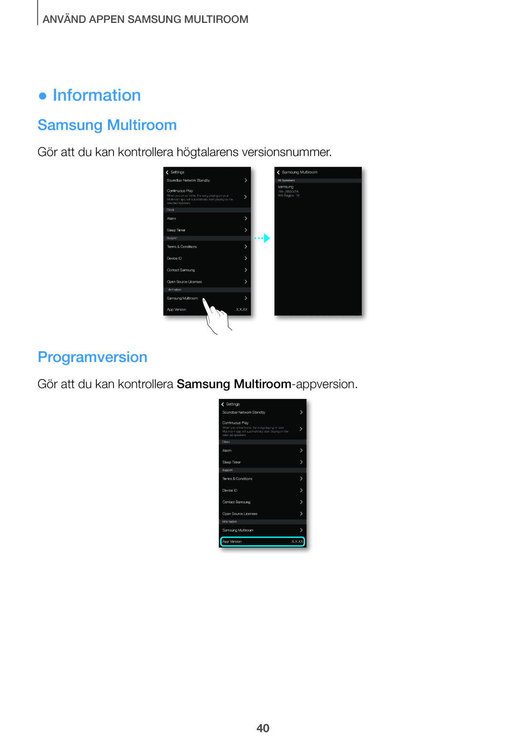 Samsung HW-J7510/XE, HW-J8511/XE, HW-J7511/XE, HW-J8510/XE manual Information 