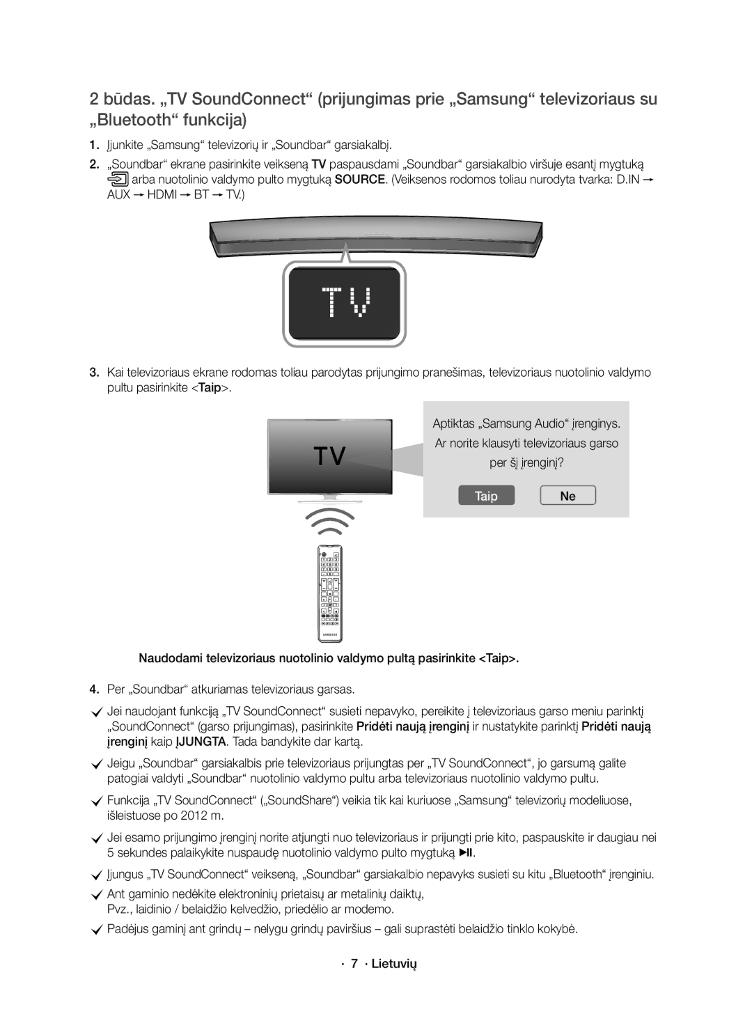 Samsung HW-J8500R/XN, HW-J8500R/EN, HW-J8501R/EN manual TaipNe 