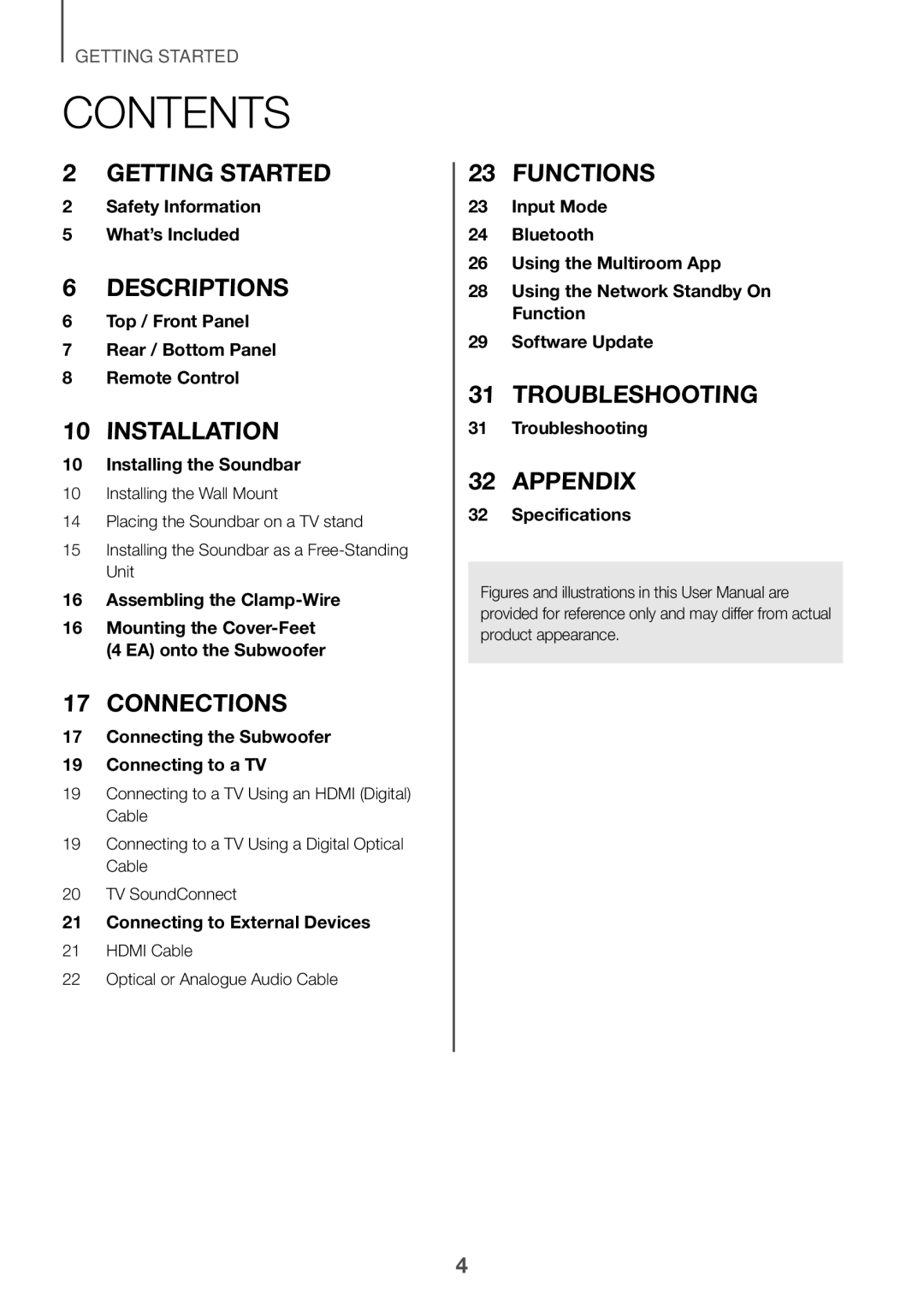 Samsung HW-J8501R/XV manual Contents 