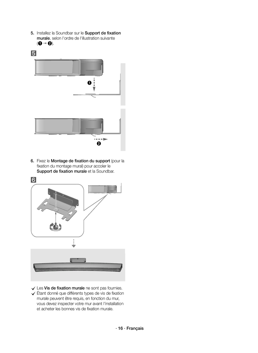 Samsung HW-J8501R/ZF manual · 16 · Français 