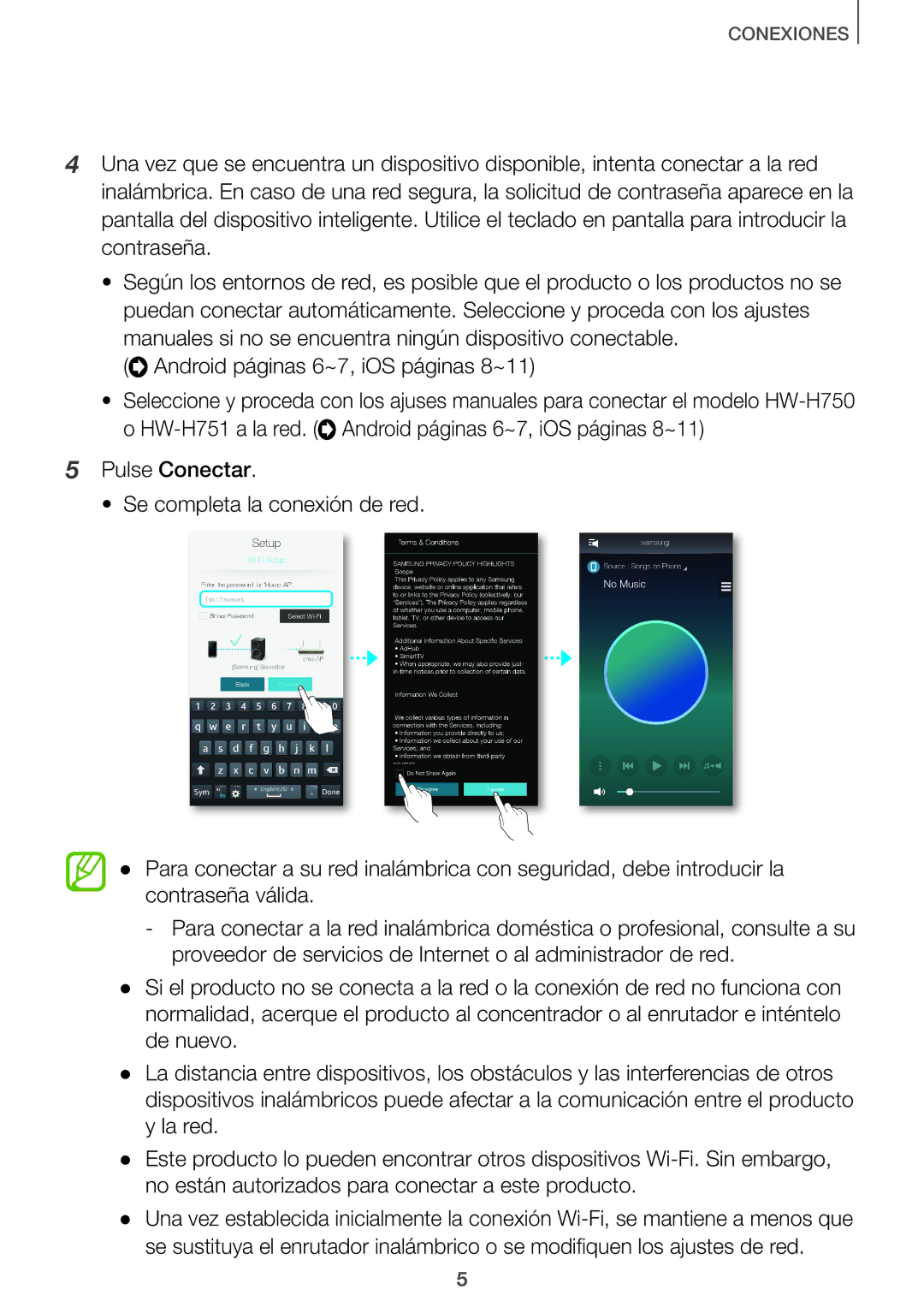 Samsung HW-J7500/ZF, HW-J8501/ZF, HW-J7501/ZF manual Conexiones 