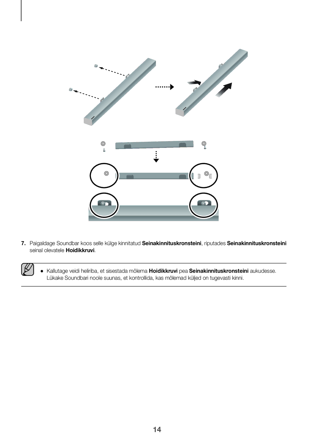 Samsung HW-K335/EN, HW-K335/ZG manual Paigaldus 