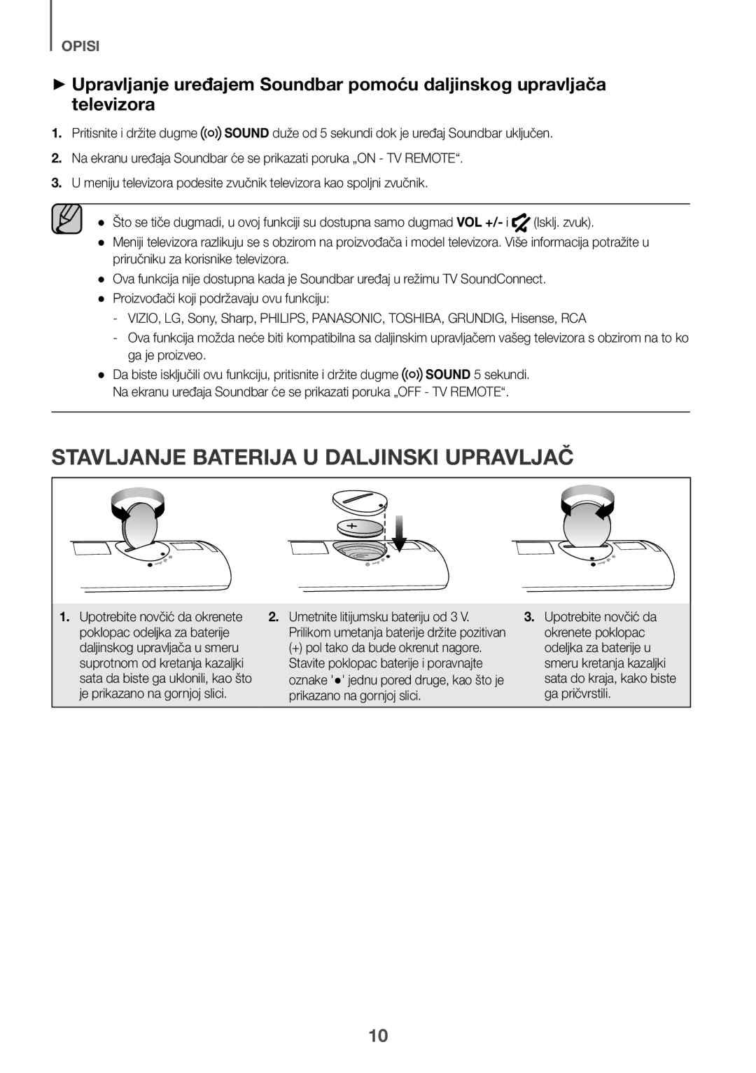 Samsung HW-K335/ZG, HW-K335/EN manual Isklj. zvuk, Ga je proizveo 