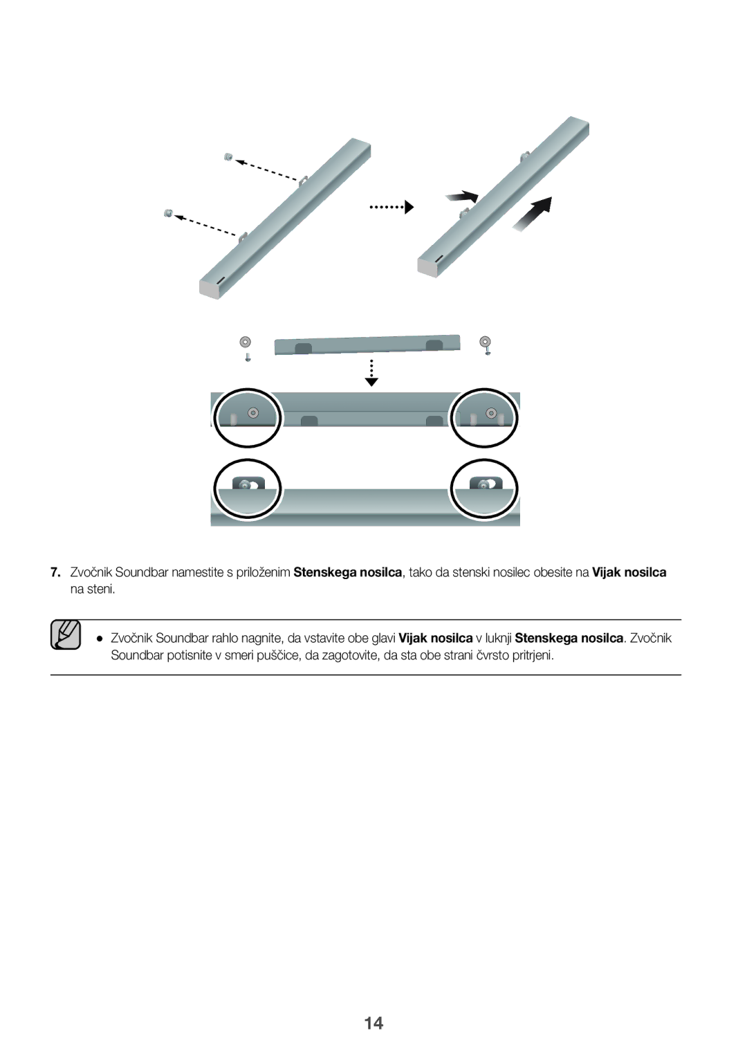 Samsung HW-K335/ZG, HW-K335/EN manual Namestitev 