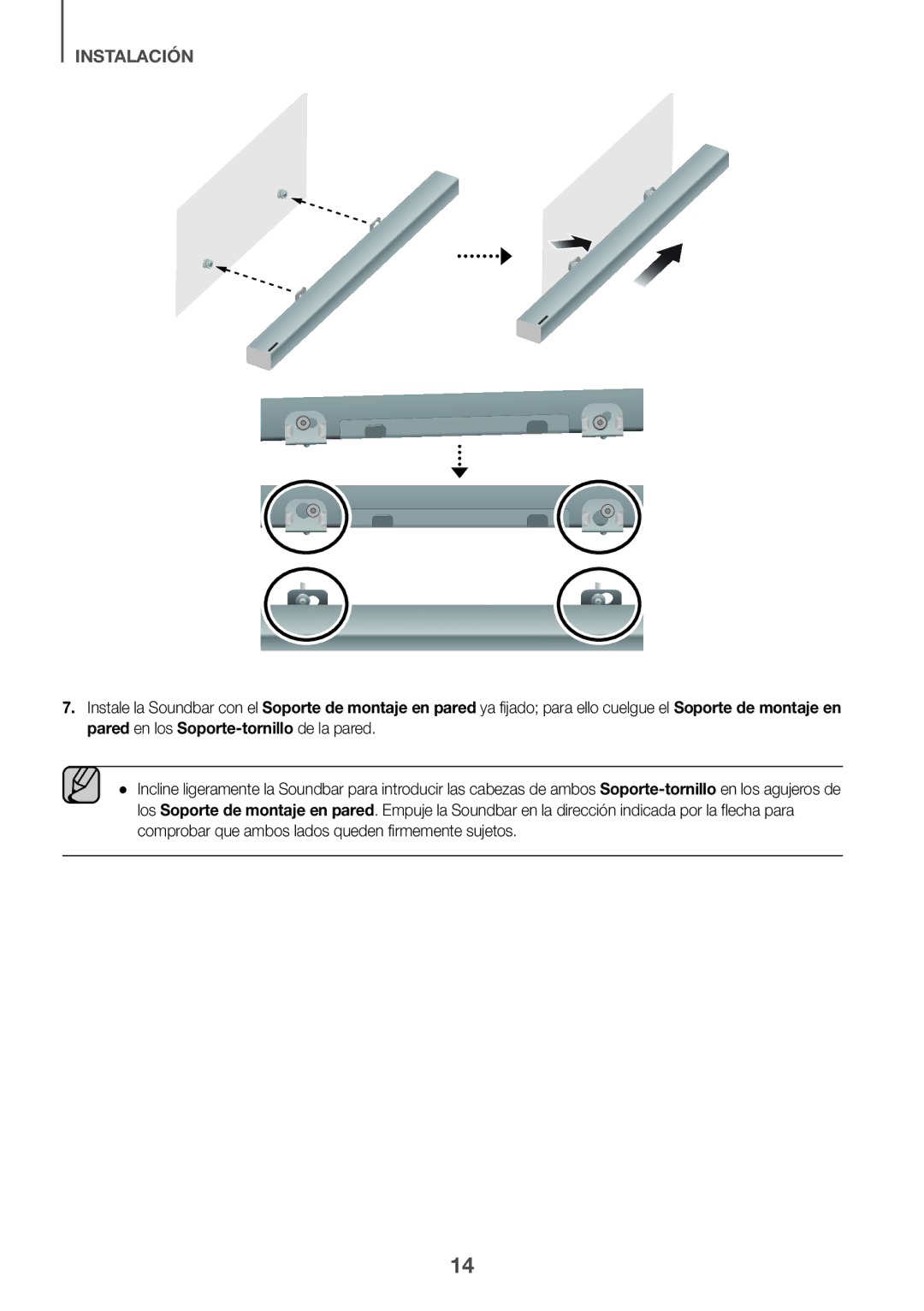 Samsung HW-K335/ZG, HW-K335/ZF manual Instalación 