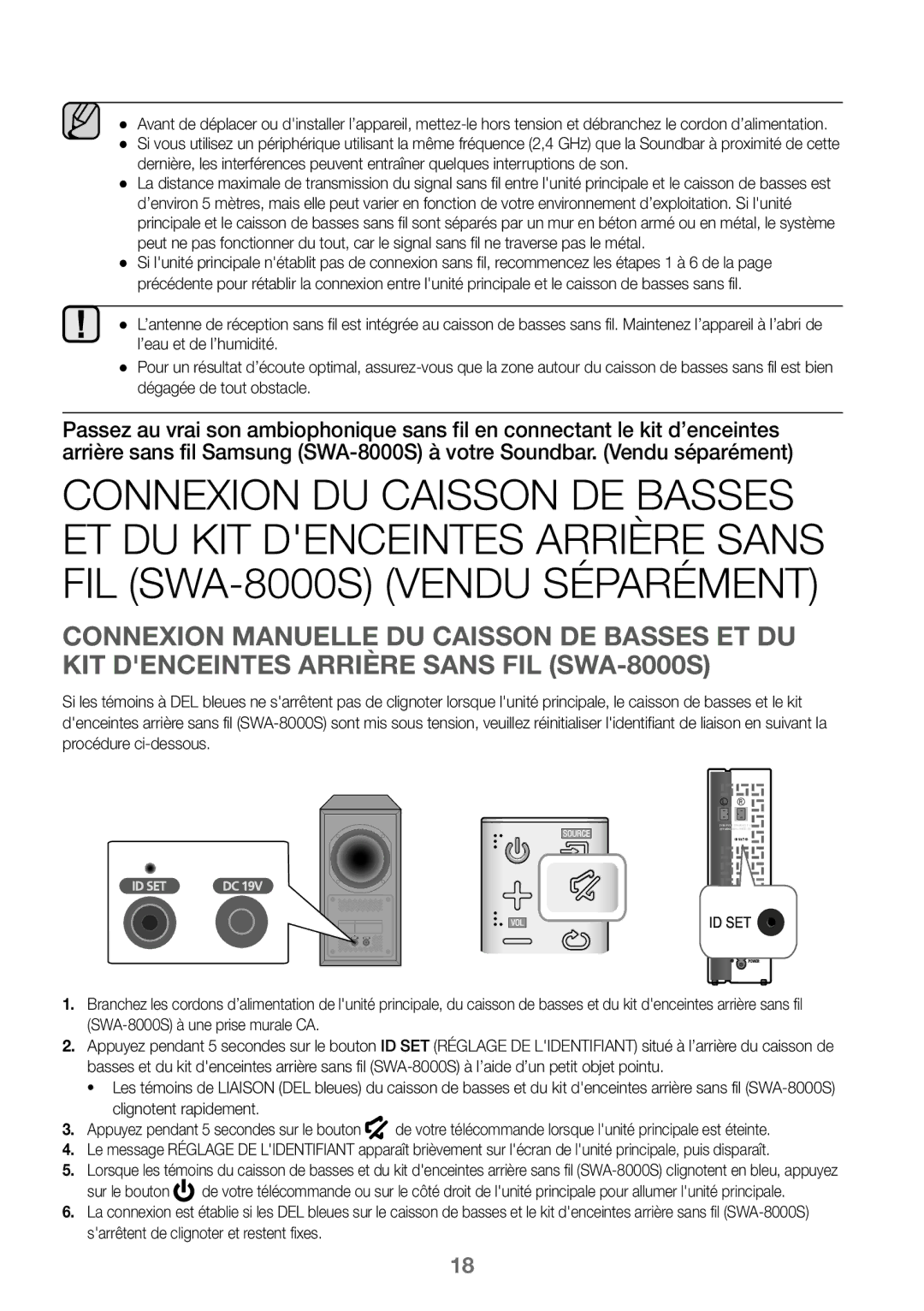 Samsung HW-K360/EN, HW-K360/ZF, HW-K360/XN manual Id Set 