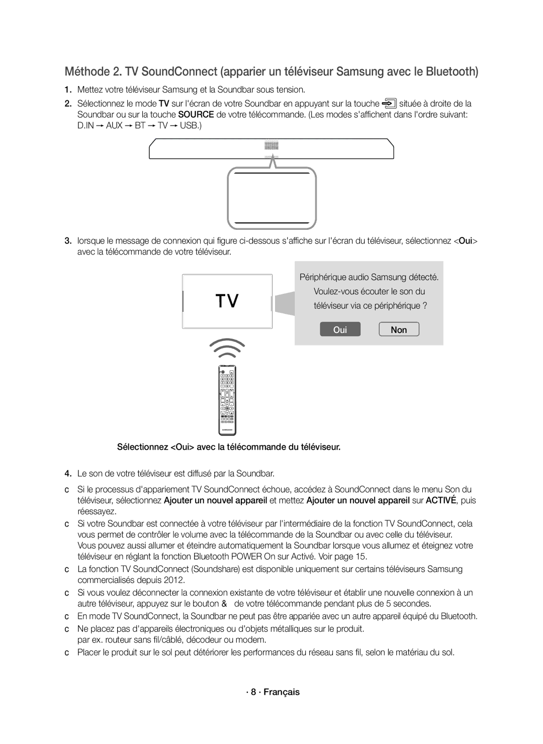 Samsung HW-K430/XN, HW-K430/EN manual OuiNon 