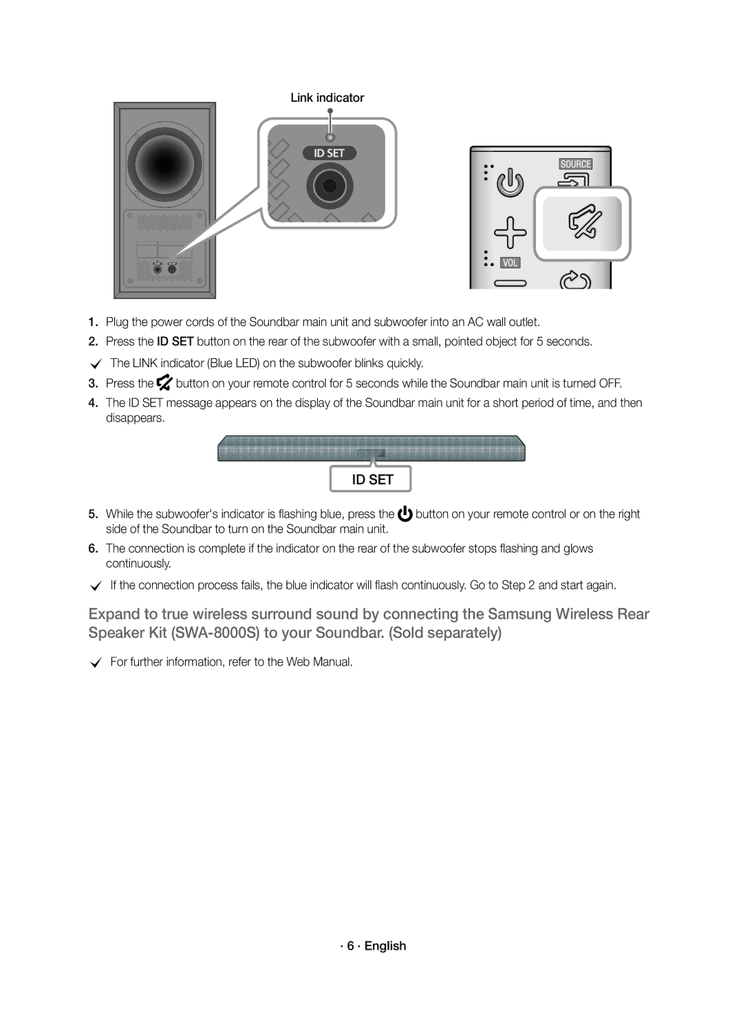 Samsung HW-K430/EN, HW-K430/XN manual Id Set 