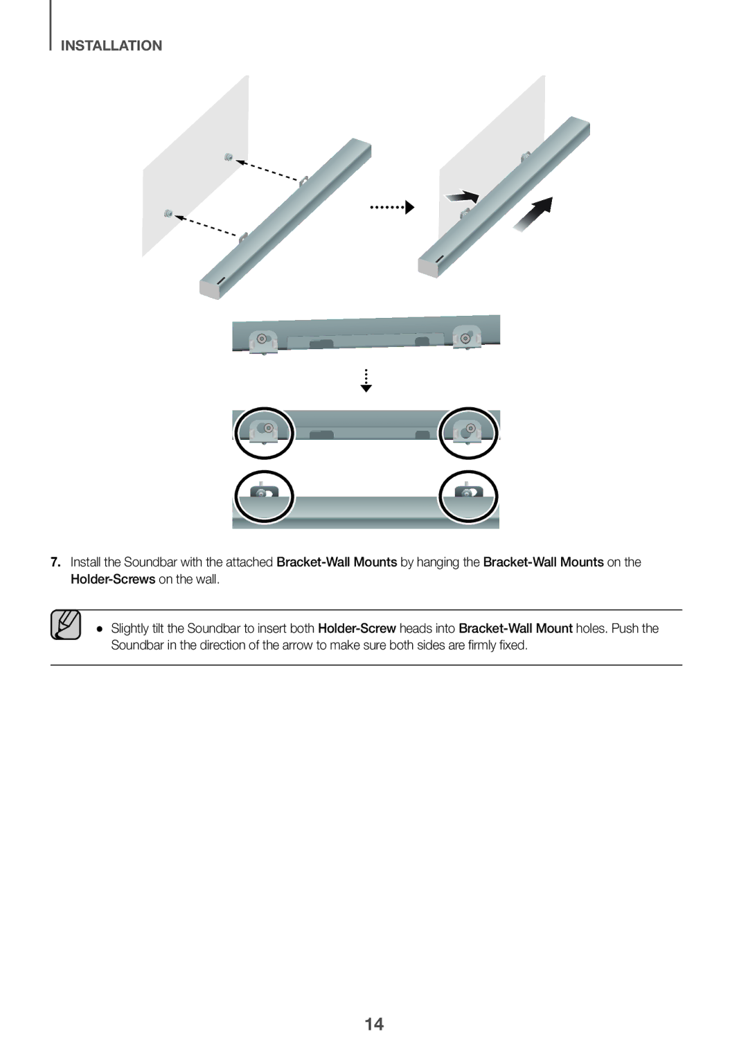 Samsung HW-K430/EN, HW-K430/XN manual Installation 