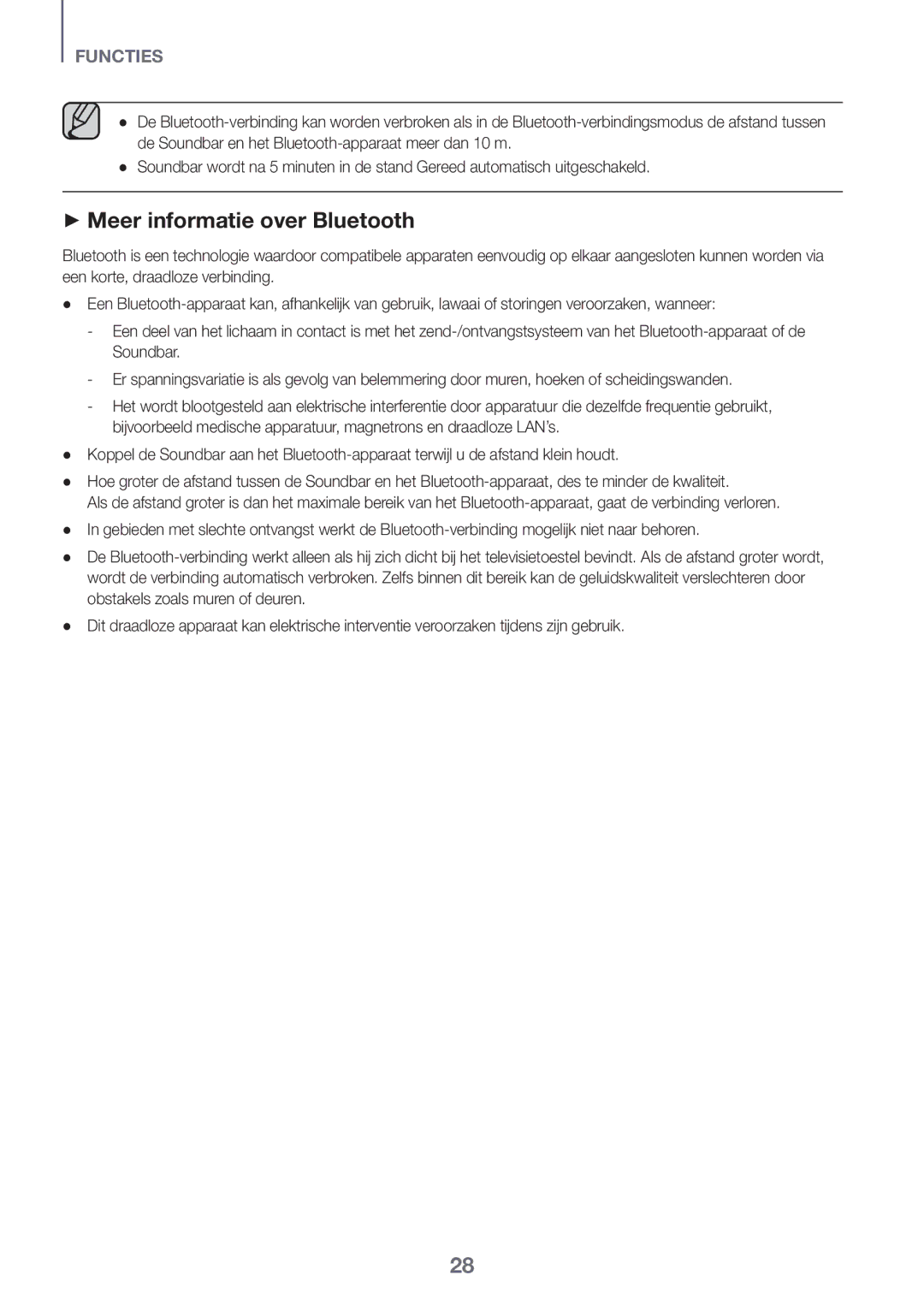 Samsung HW-K430/EN, HW-K430/XN manual ++Meer informatie over Bluetooth 