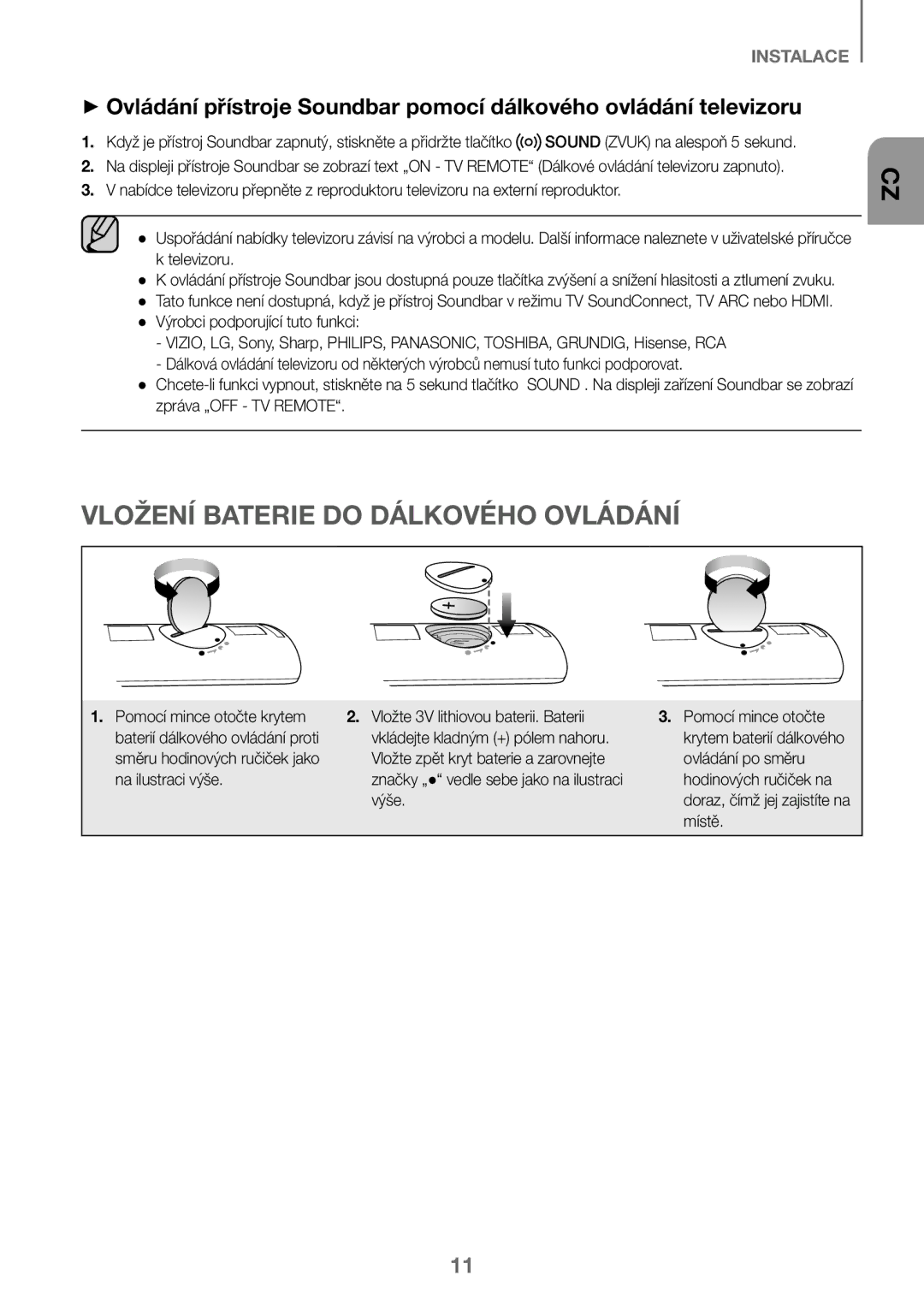 Samsung HW-J450/ZF, HW-K450/EN, HW-J450/EN, HW-K450/ZF manual Ovládání po směru, Na ilustraci výše, Výše, Místě 