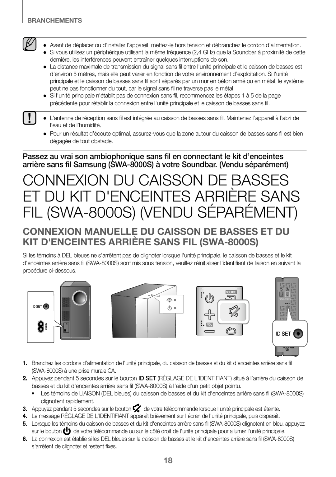 Samsung HW-K450/EN, HW-J450/EN, HW-J450/ZF, HW-K450/ZF manual Id Set 