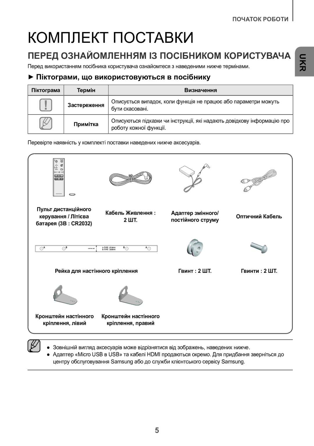 Samsung HW-K550/RU manual Перед Ознайомленням ІЗ Посібником Користувача, ++Піктограми, що використовуються в посібнику 