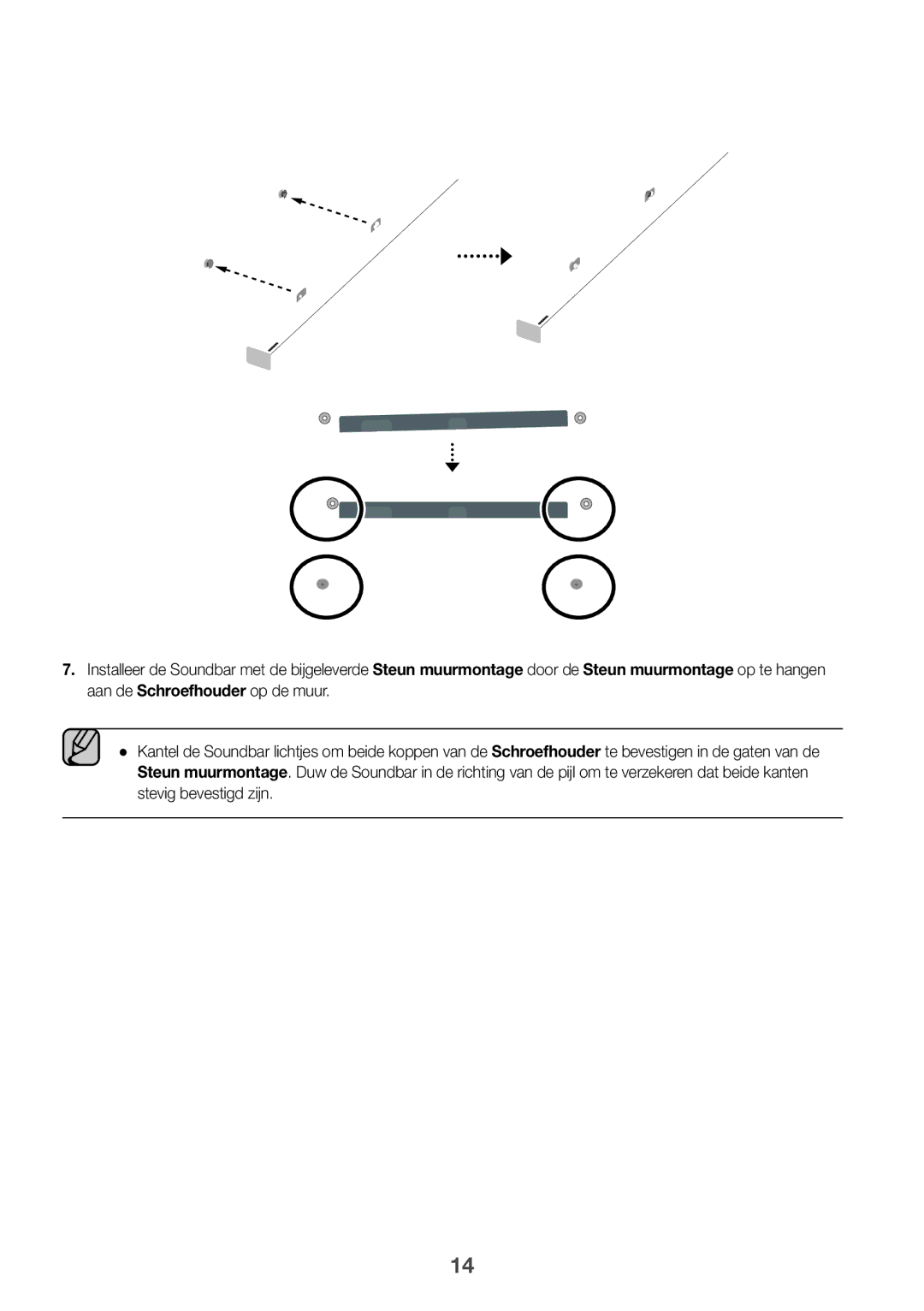 Samsung HW-K551/ZF, HW-K551/EN, HW-K550/EN, HW-K550/ZF, HW-K561/XE, HW-K560/XE manual Installatie 