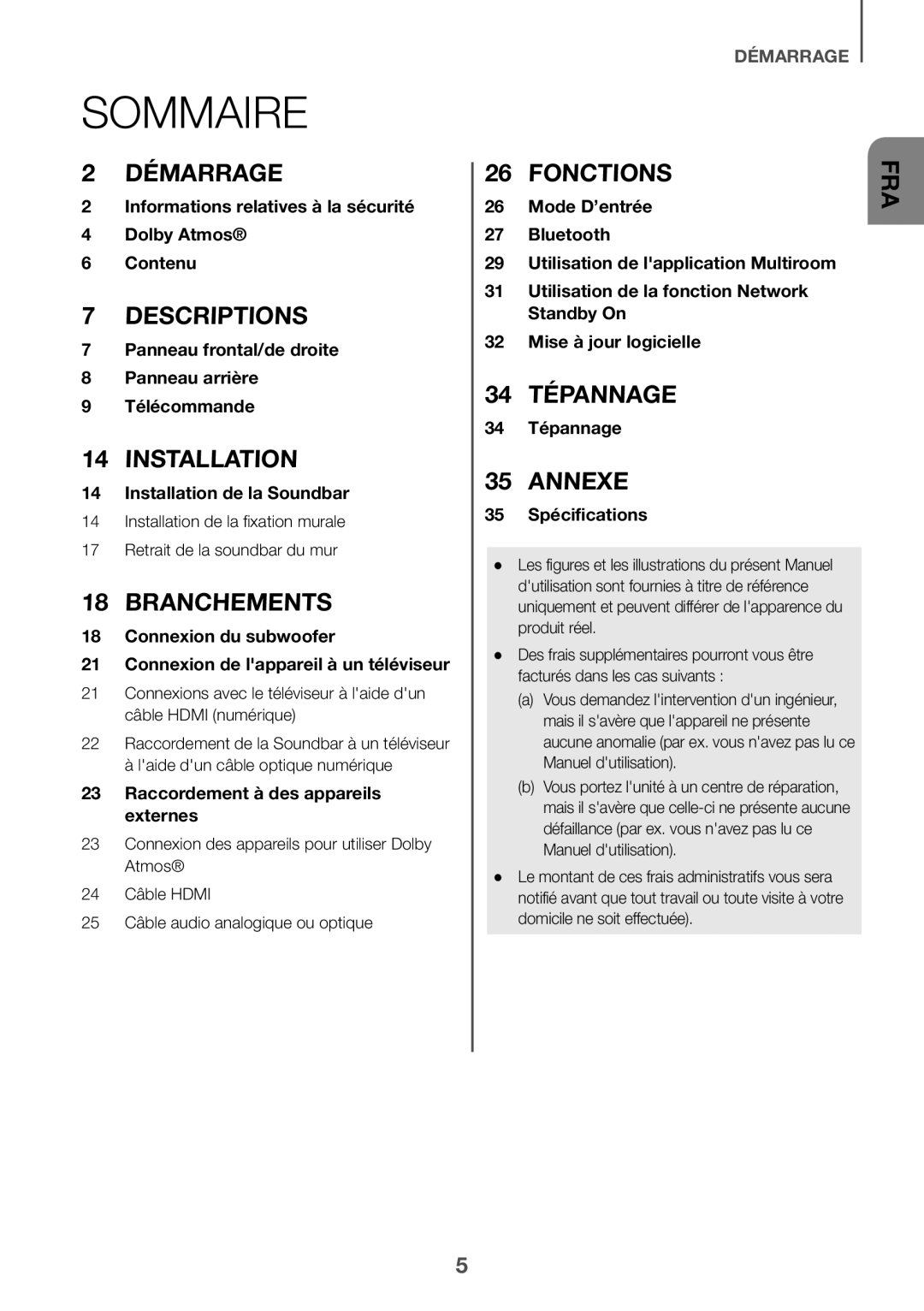 Samsung HW-K850/EN, HW-K850/XN manual Sommaire 