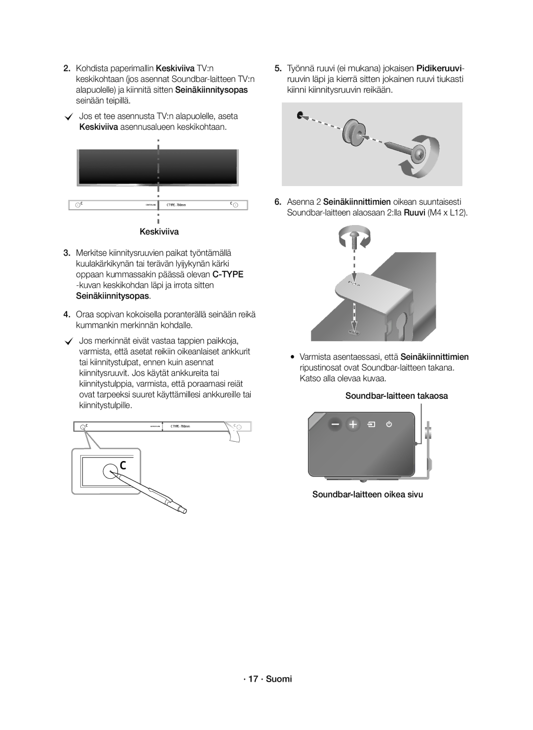 Samsung HW-K860/XE manual Type 700mm 