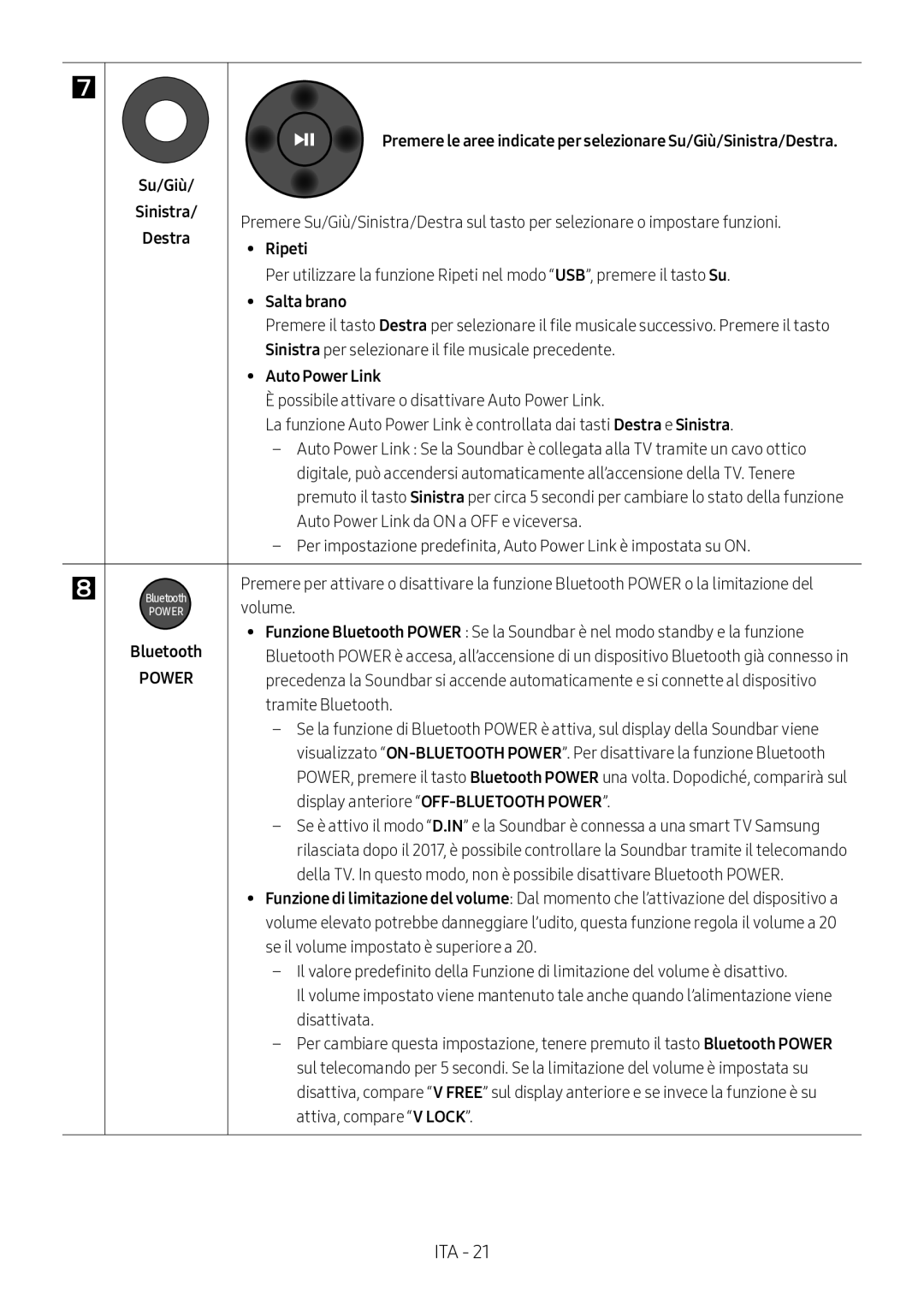 Samsung HW-M360/ZF, HW-M360/EN, HW-M360/ZG manual Ripeti, Salta brano 