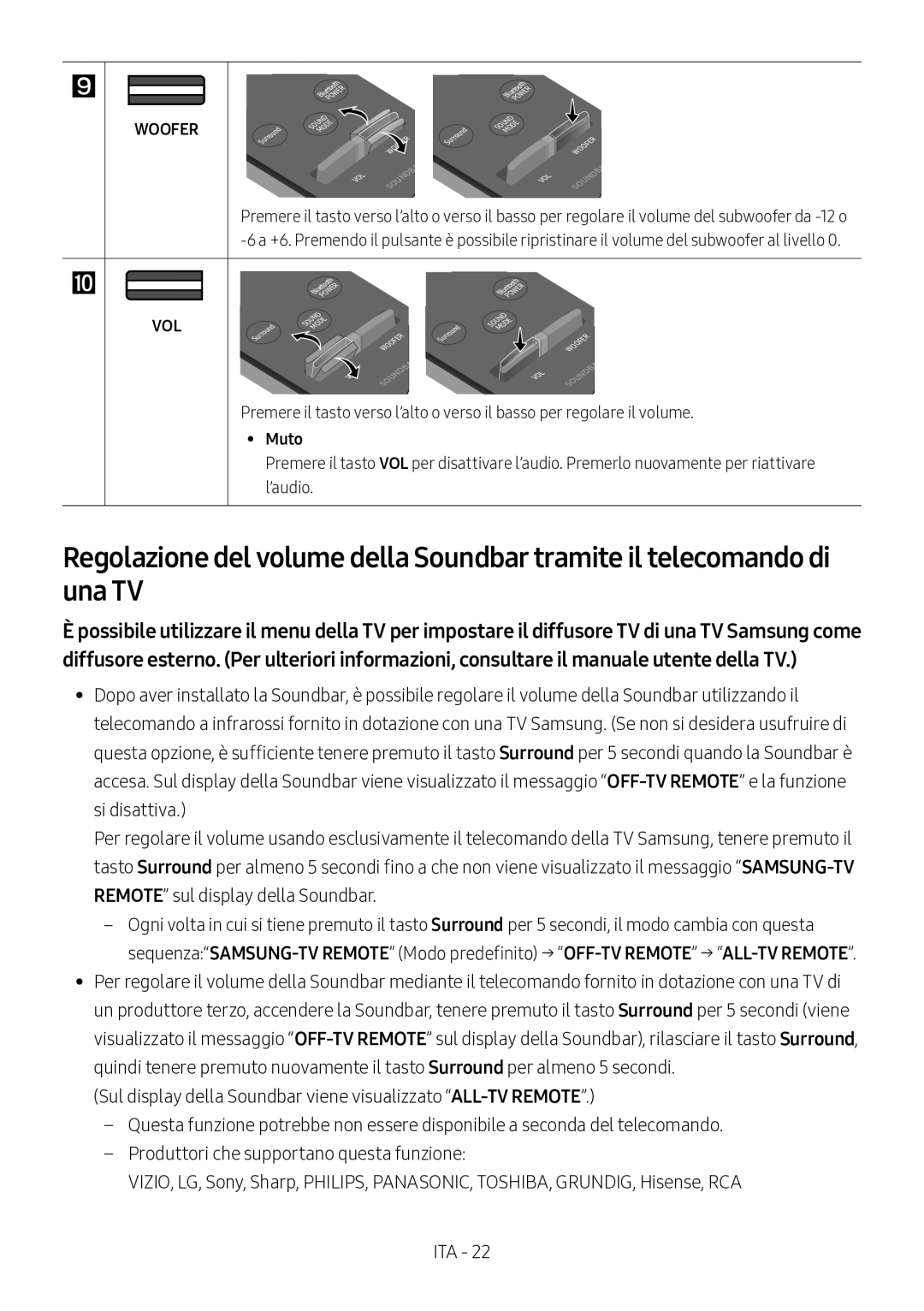 Samsung HW-M360/ZF, HW-M360/EN, HW-M360/ZG manual Muto 