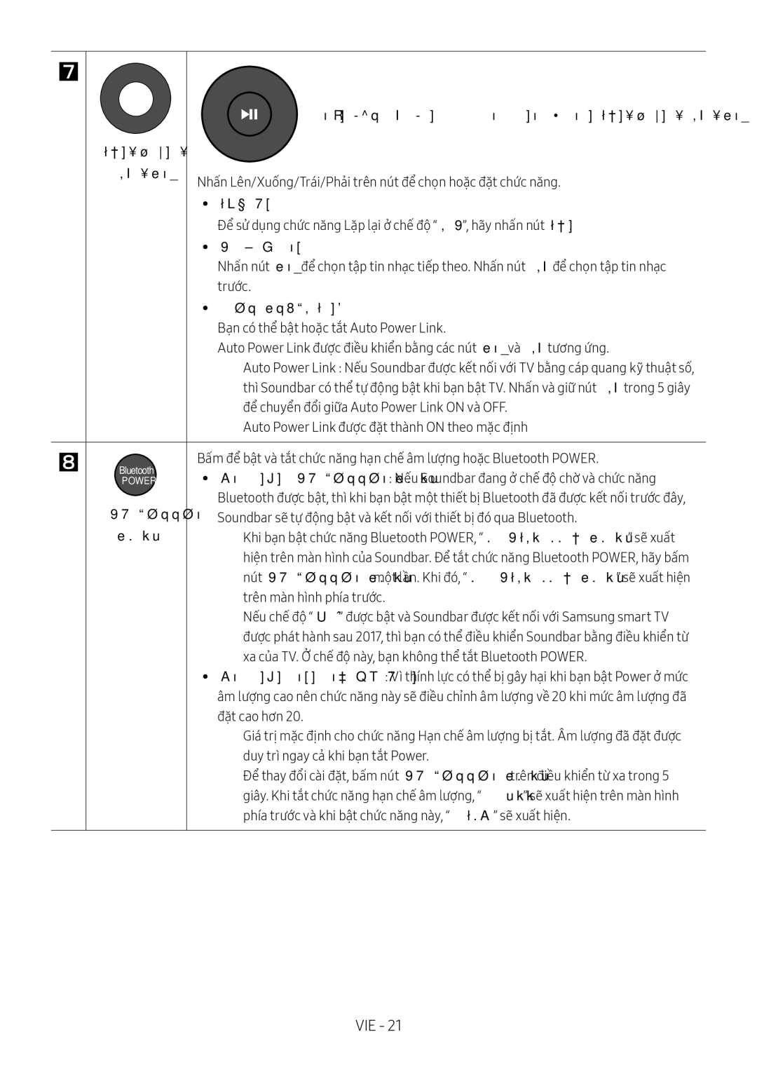 Samsung HW-M360/XV manual Lặp lại, Bỏ qua Nhạc 