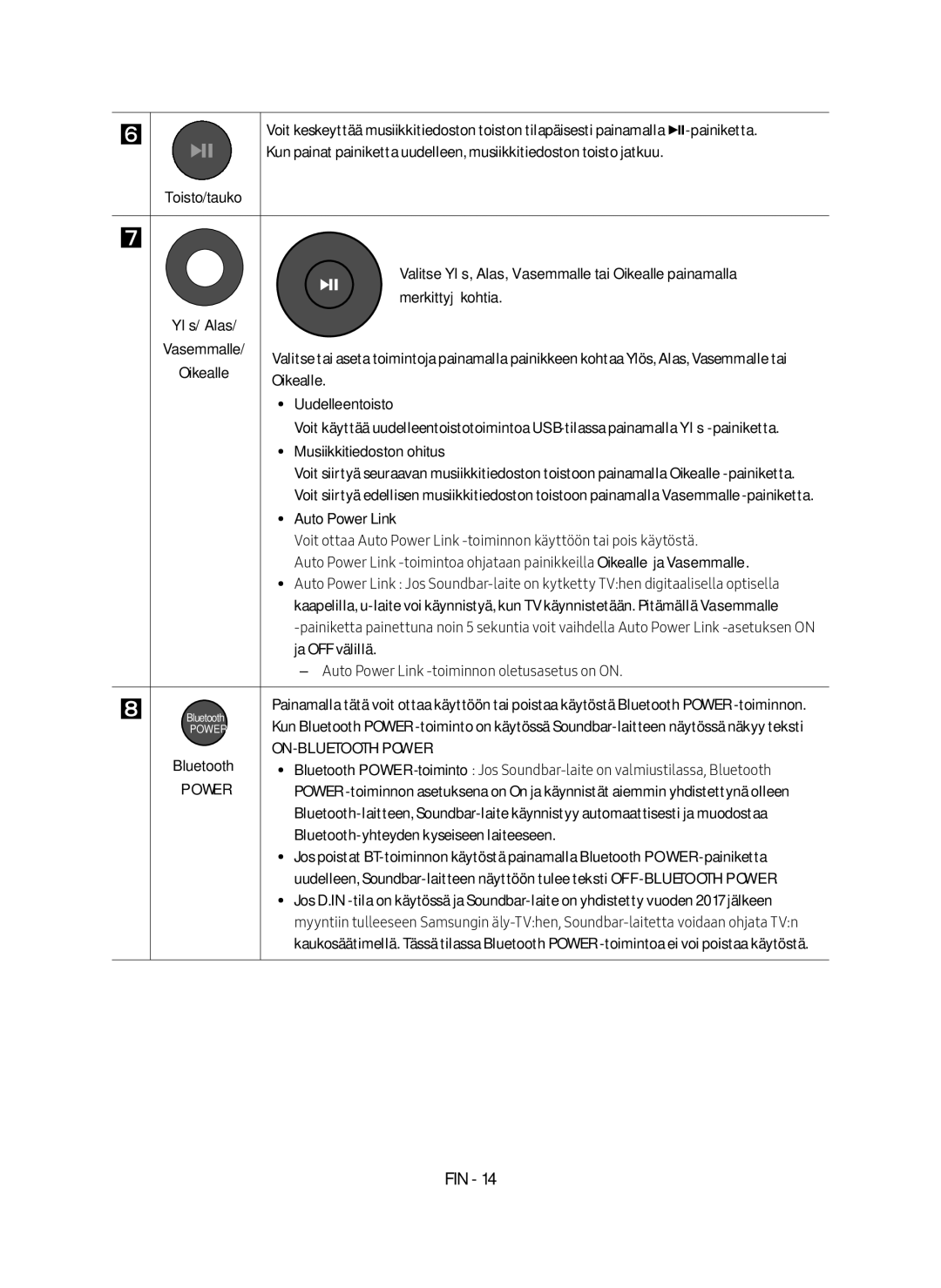 Samsung HW-M369/XE manual Uudelleentoisto, Musiikkitiedoston ohitus 