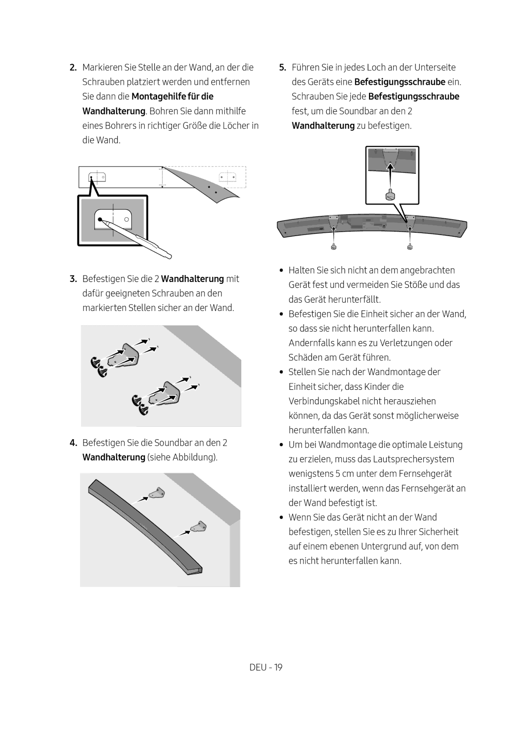 Samsung HW-M4501/EN manual Center Line 