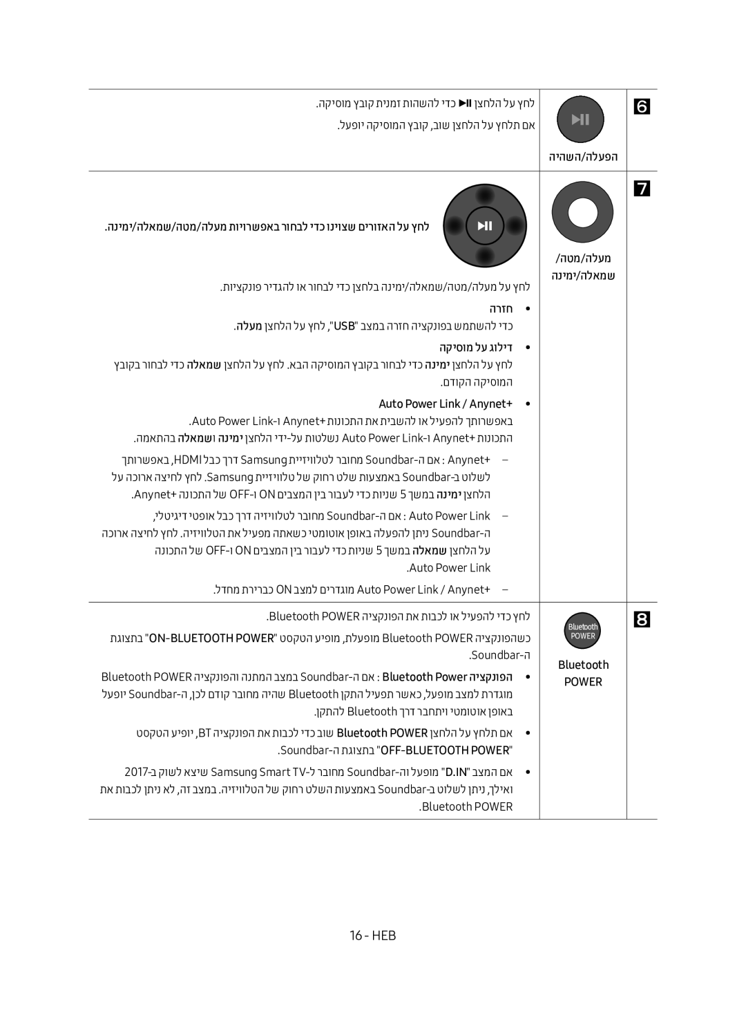 Samsung HW-M4501/SQ manual הנימי/הלאמש הרזח 