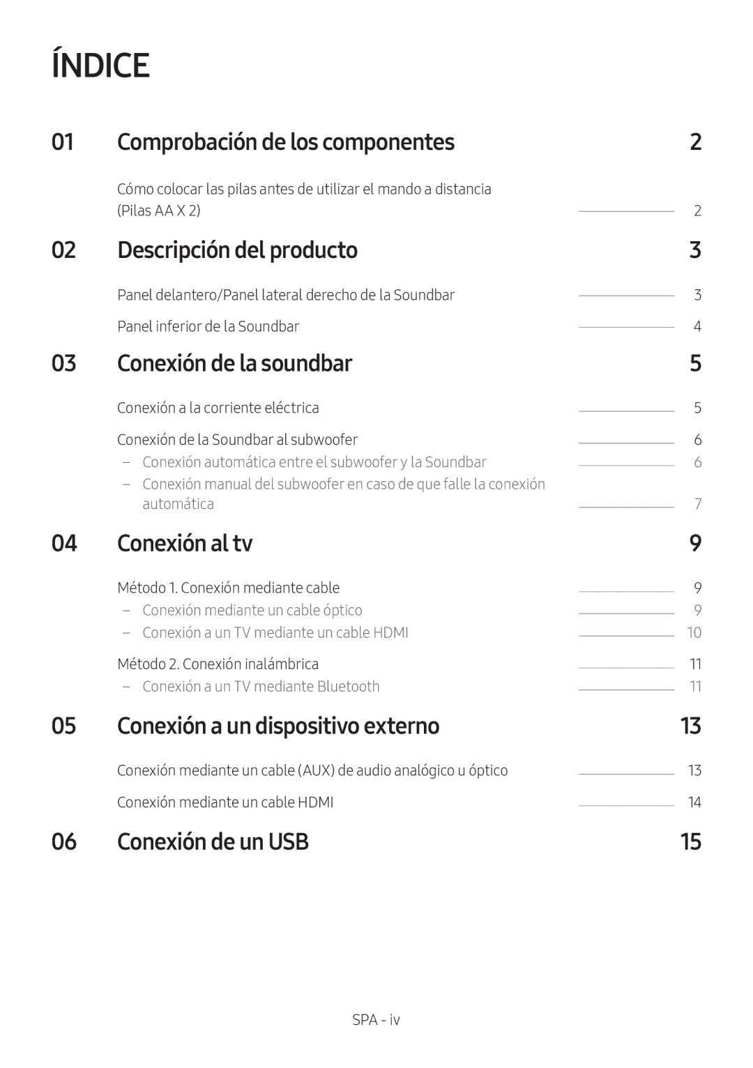 Samsung HW-M560/XE, HW-M550/EN, HW-M550/ZF manual Índice 