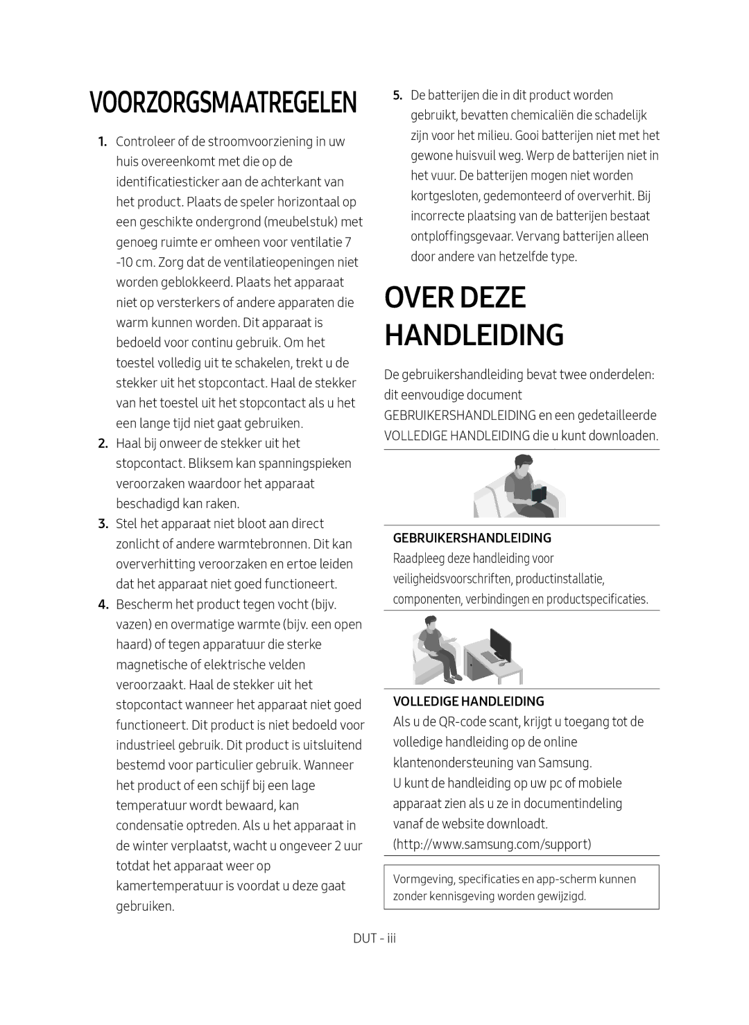 Samsung HW-MS550/XN, HW-MS550/EN manual Gebruikershandleiding, Volledige Handleiding 