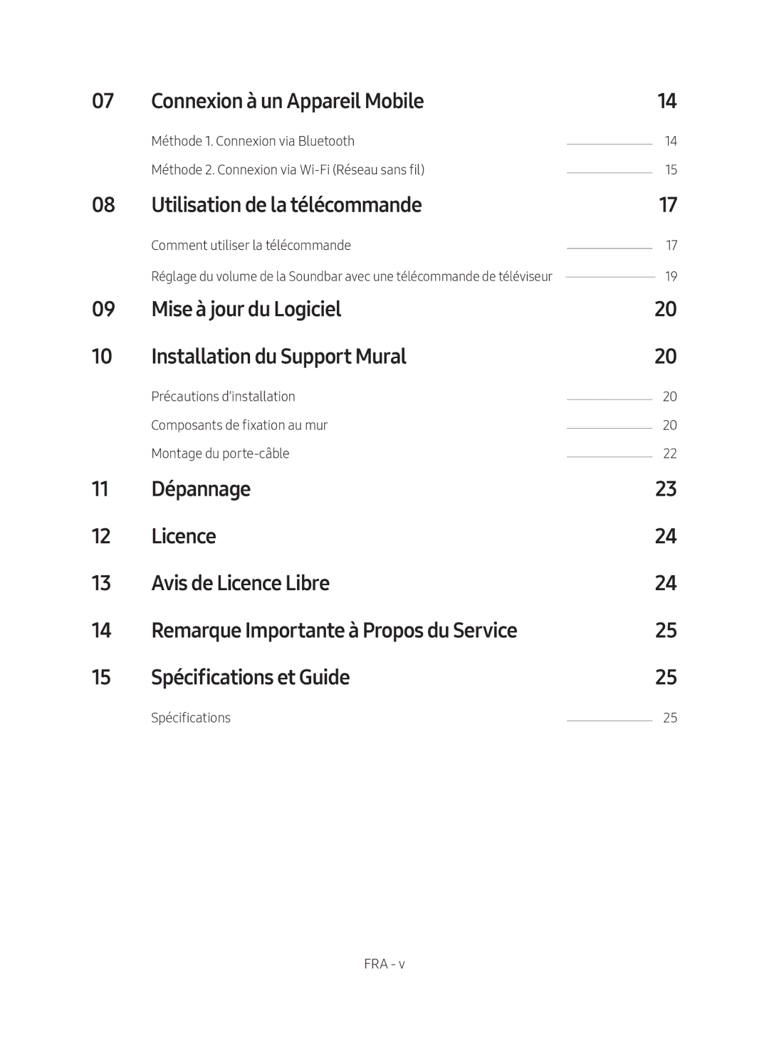 Samsung HW-MS550/ZF manual Connexion à un Appareil Mobile, Utilisation de la télécommande, Comment utiliser la télécommande 