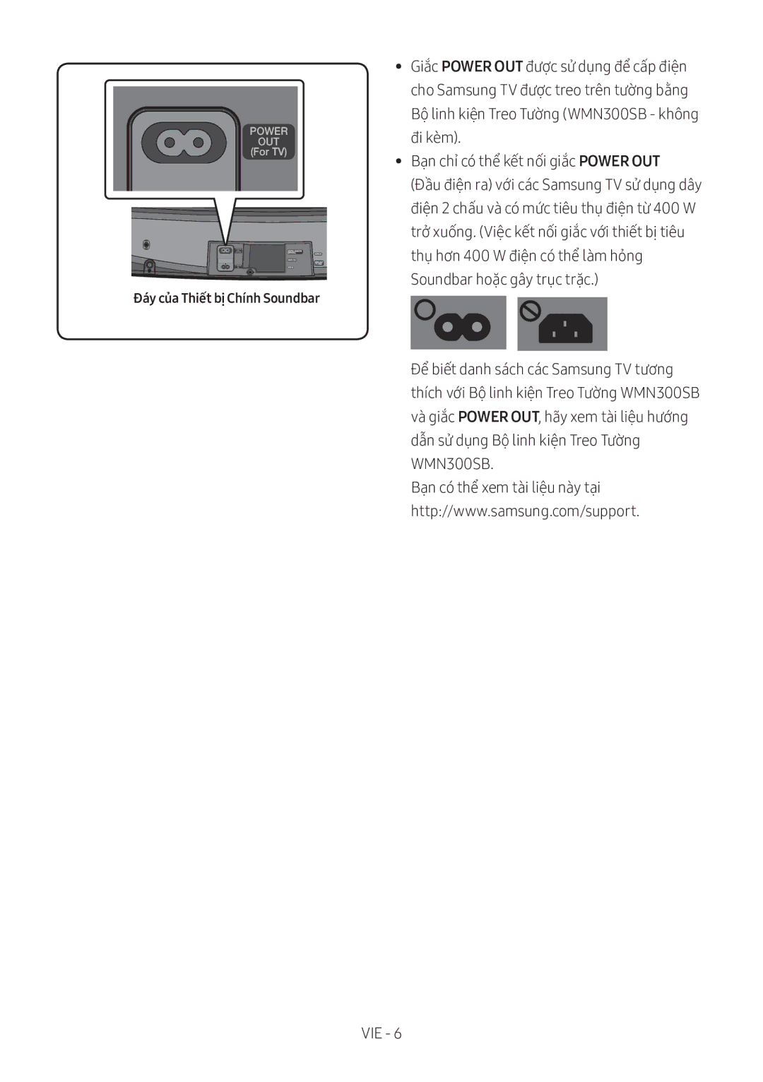 Samsung HW-MS6501/XV manual Power OUT 