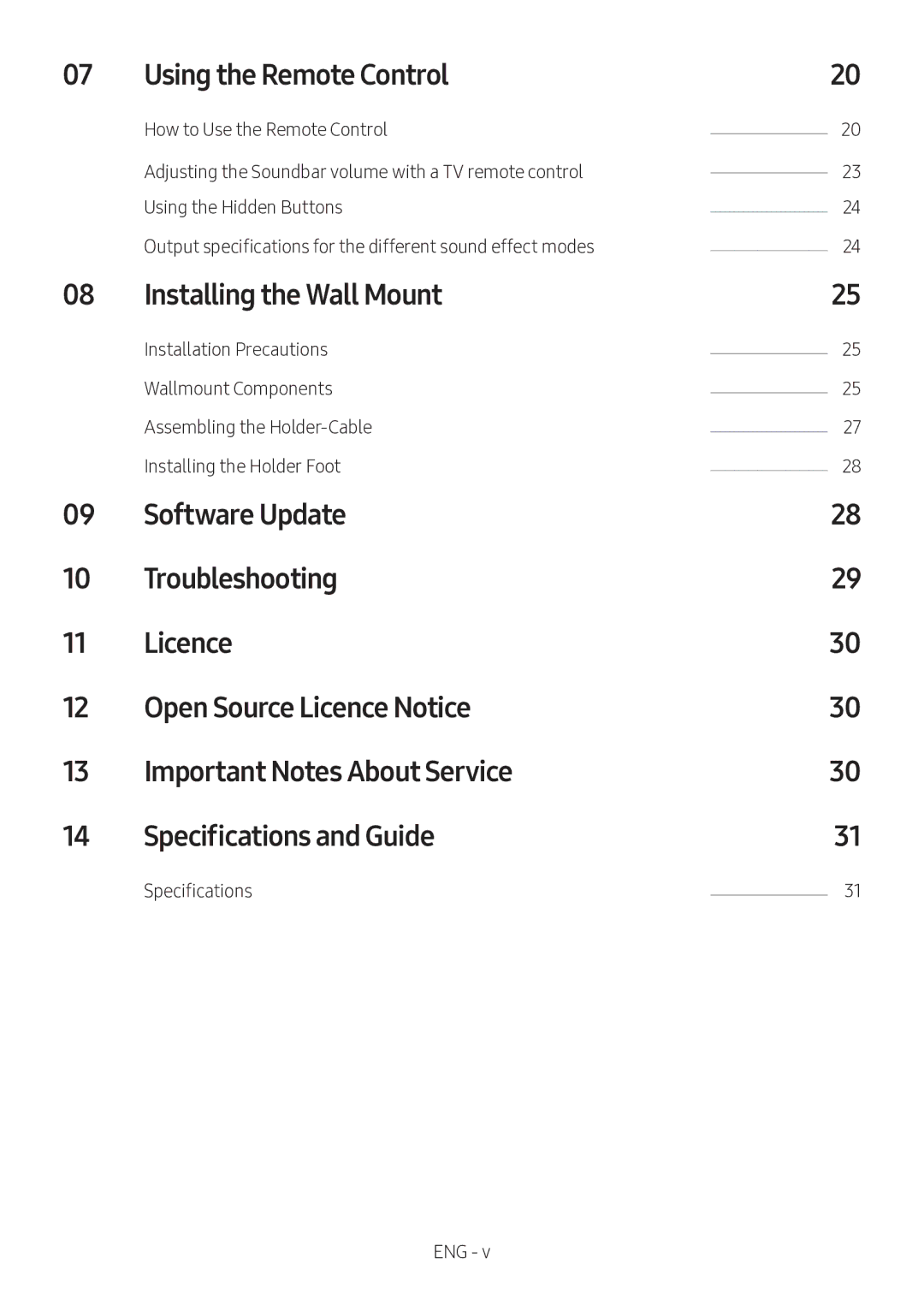 Samsung HW-MS6501/XV manual Using the Remote Control, Installing the Wall Mount, Specifications 