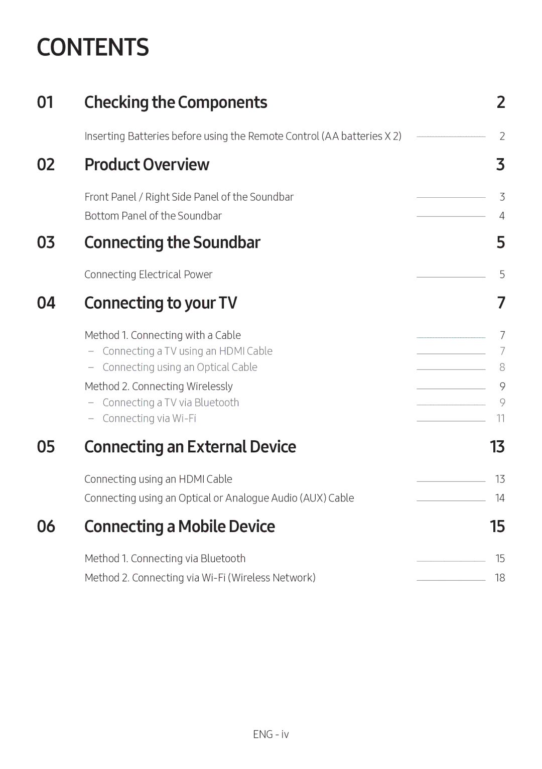 Samsung HW-MS750/XV manual Contents 