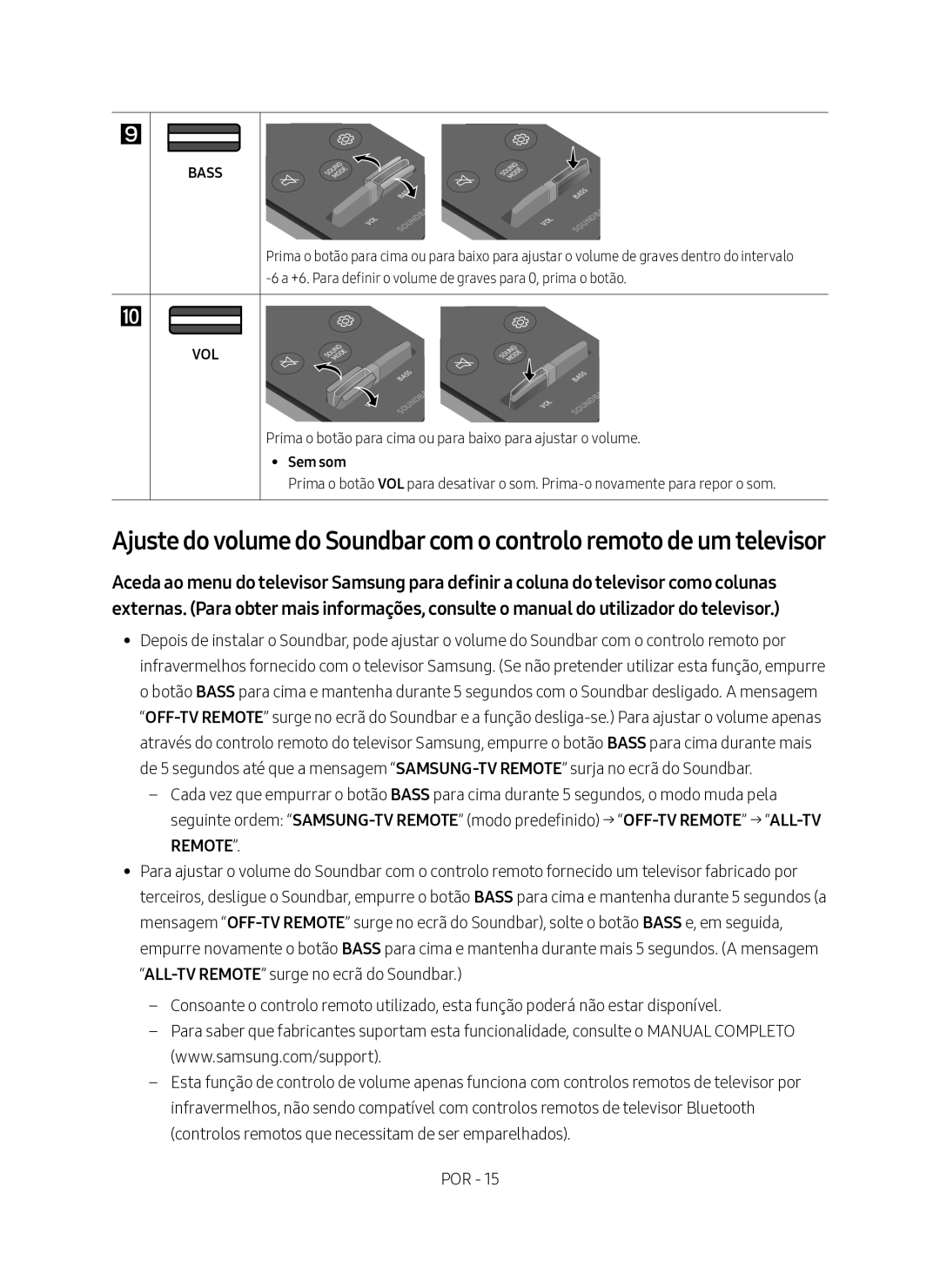 Samsung HW-N400/ZF manual Sem som 