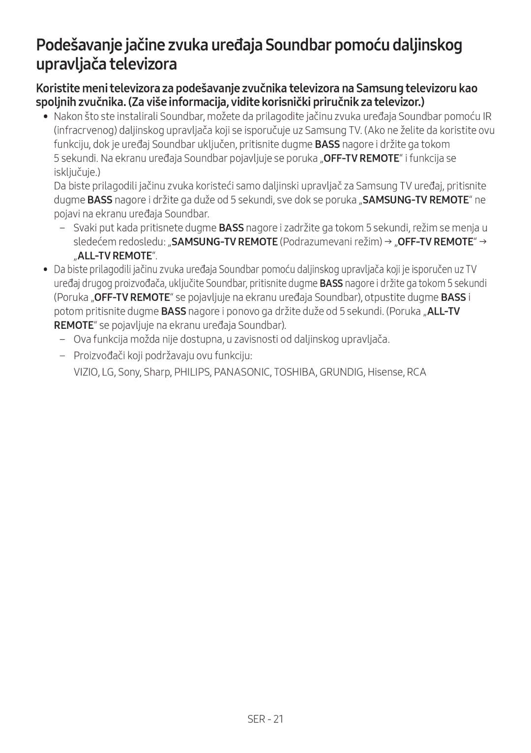 Samsung HW-N400/EN, HW-N400/ZG, HW-N400/ZF, HW-N410/XE, HW-N400/XN manual 