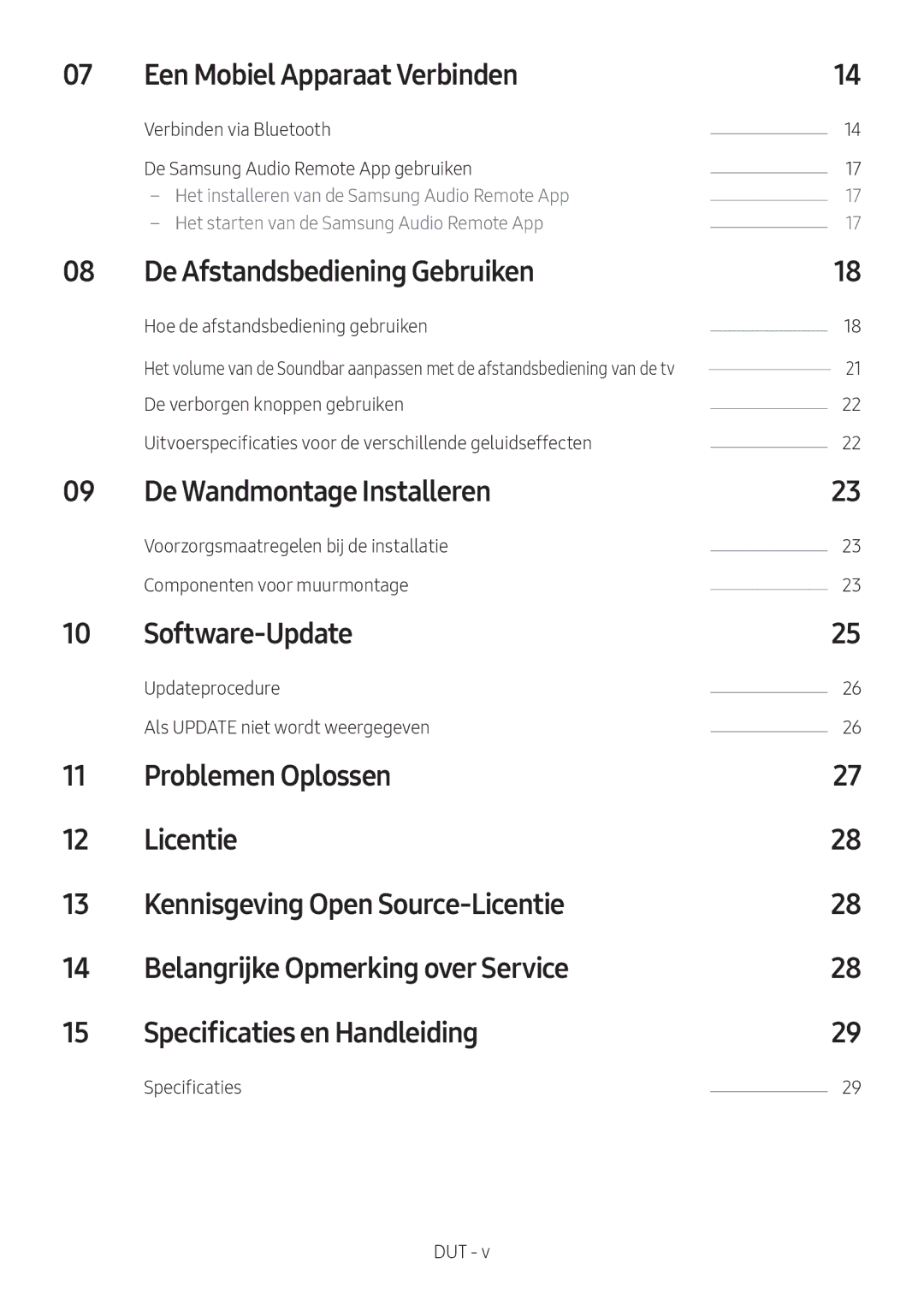 Samsung HW-N400/ZF, HW-N400/ZG Een Mobiel Apparaat Verbinden, De Afstandsbediening Gebruiken, De Wandmontage Installeren 