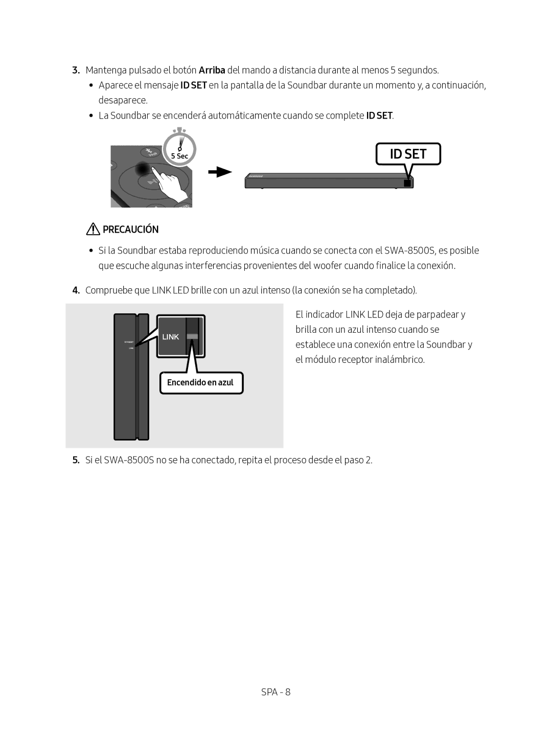 Samsung HW-N450/ZF manual Precaución 