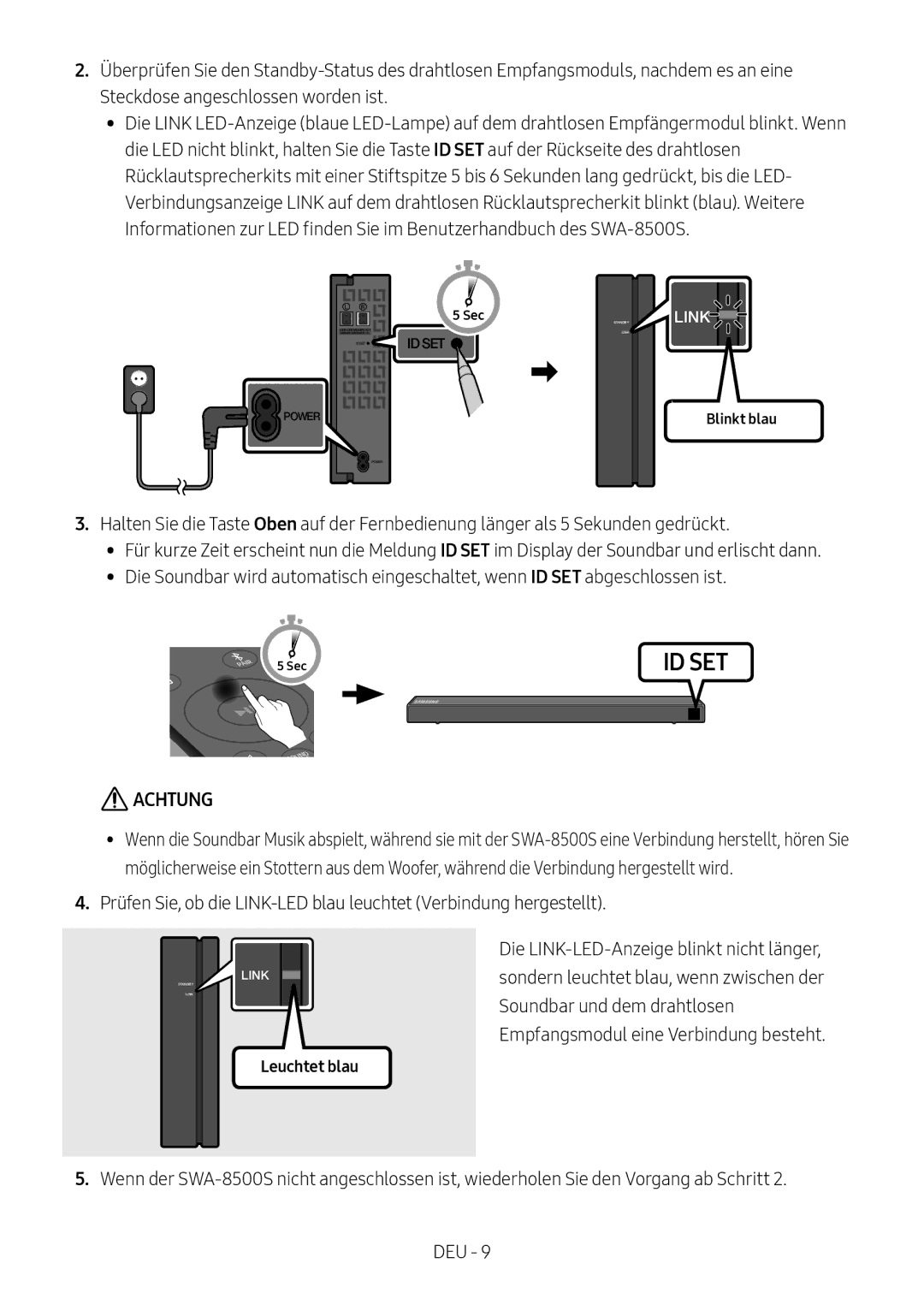 Samsung HW-N550/XN, HW-N550/EN manual Id Set 