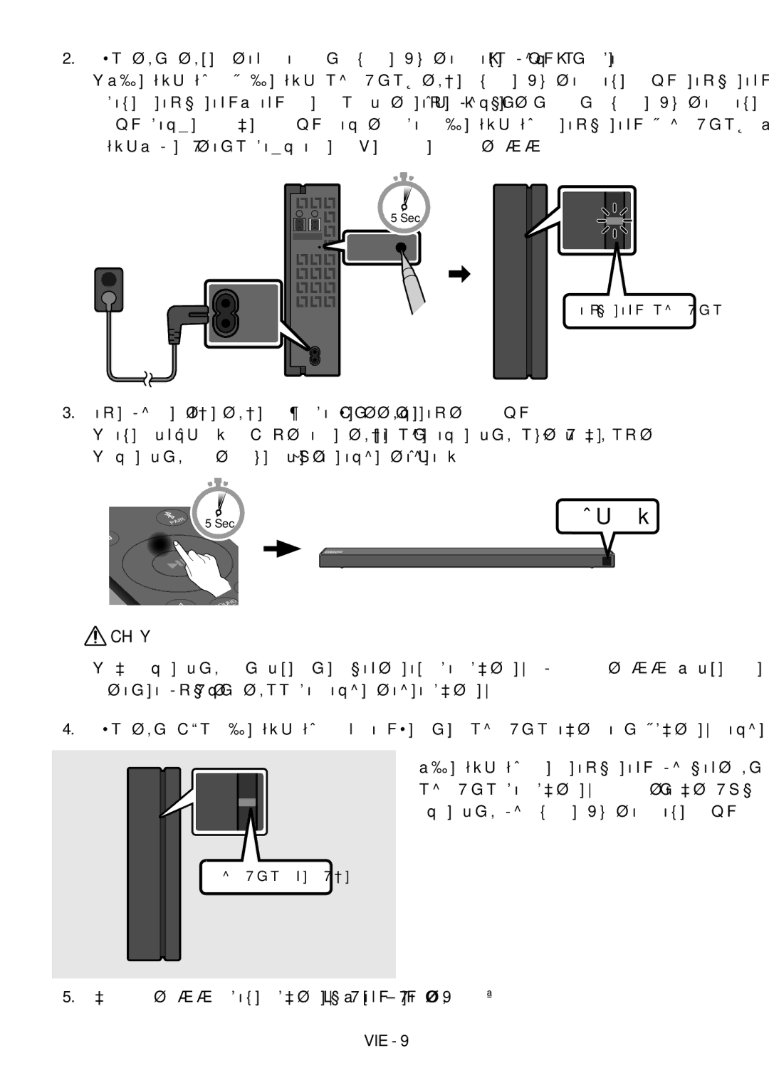 Samsung HW-N650/XV manual Link, Nhấ́p nháy màu lam 