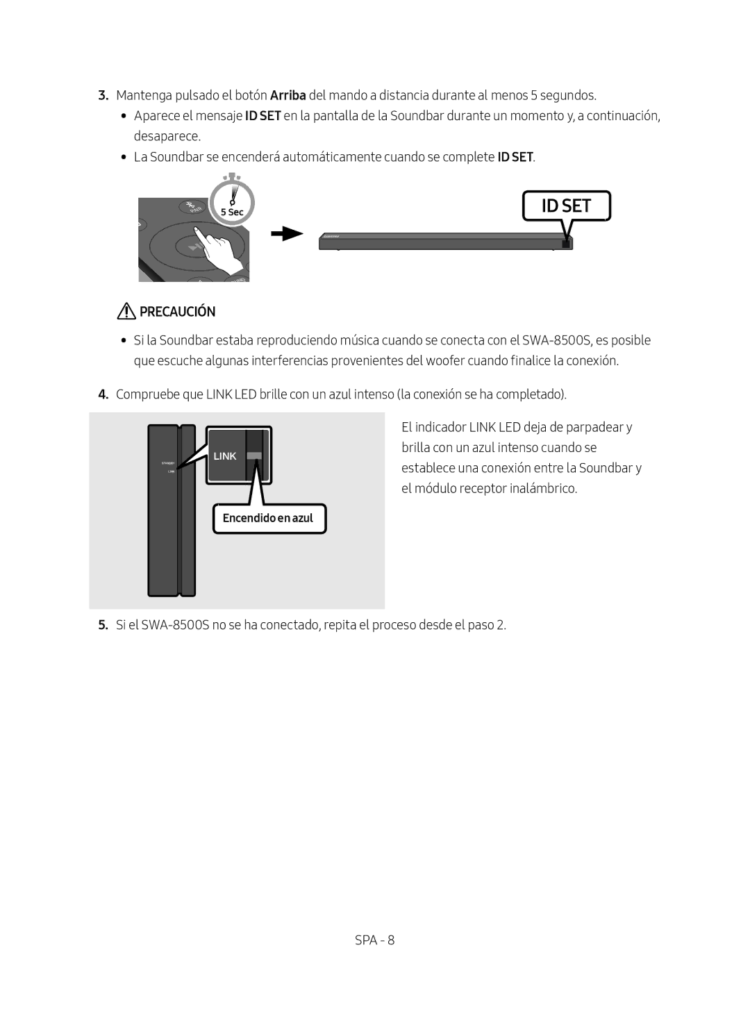 Samsung HW-N650/ZF manual Precaución 