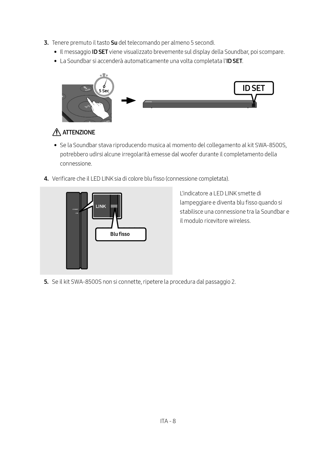 Samsung HW-N650/ZF manual Attenzione 